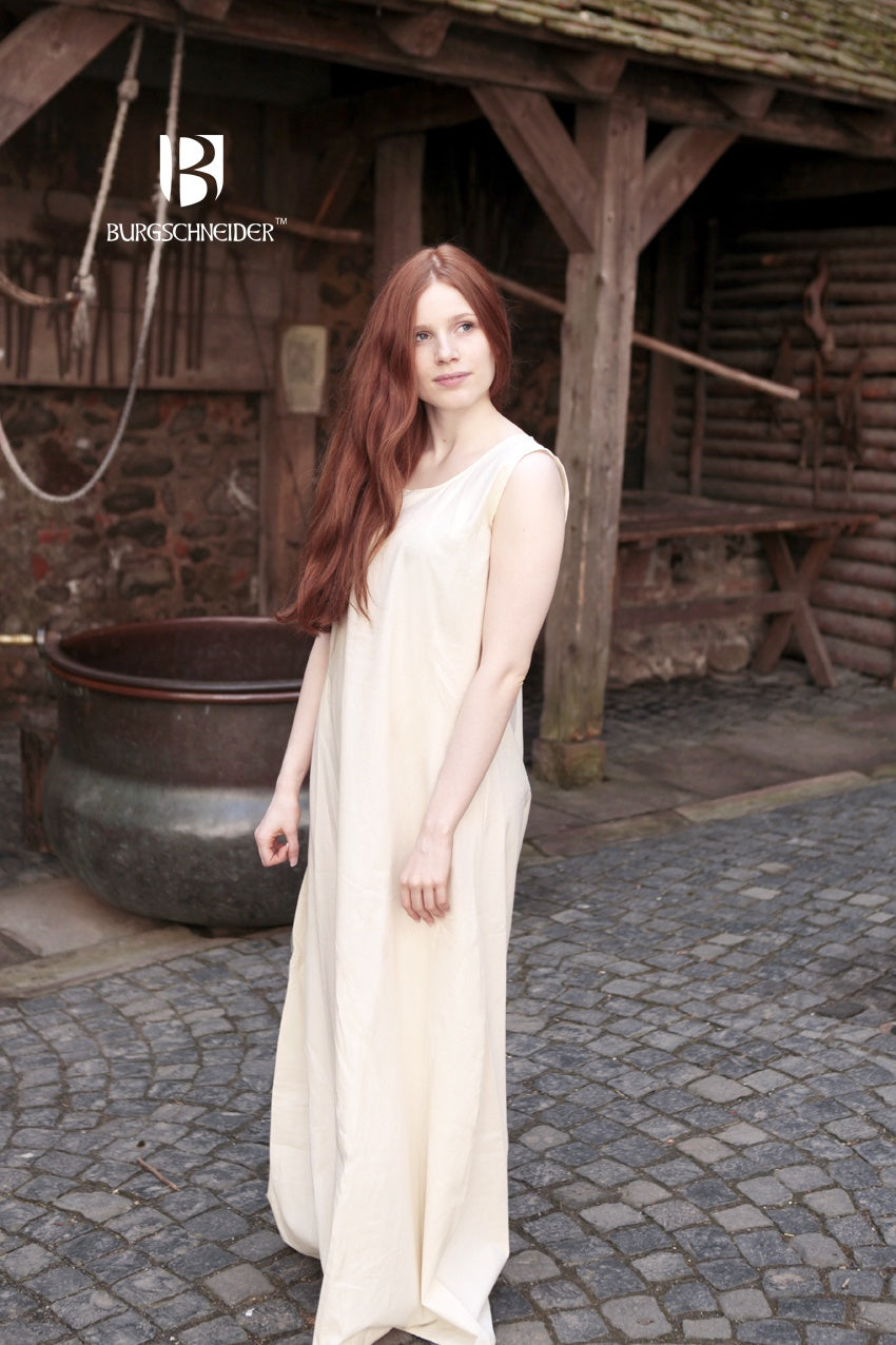 cream under dress Sybil Underdress Slip Cream