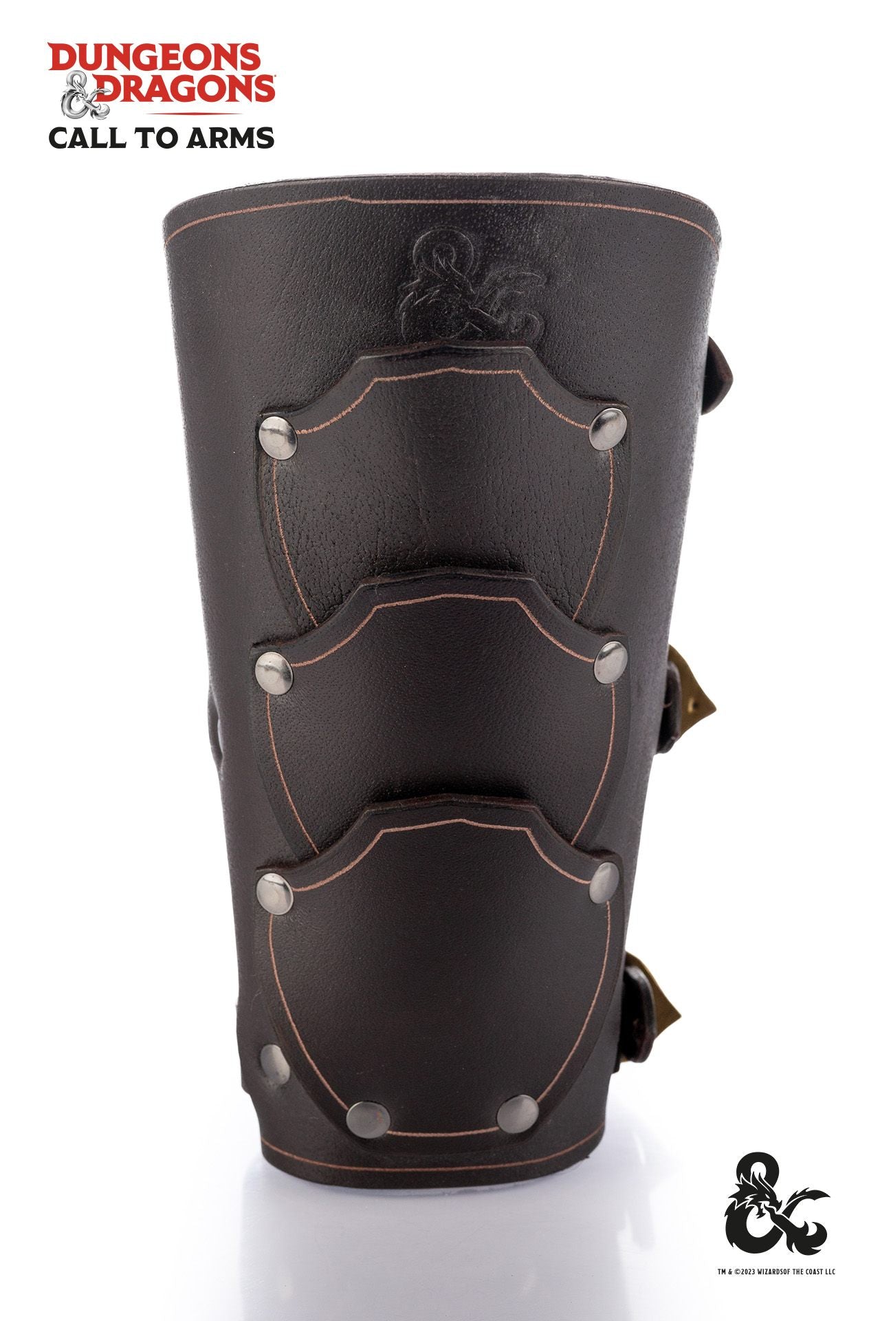 Dungeons & Dragons Fighter Leather Bracers Brown