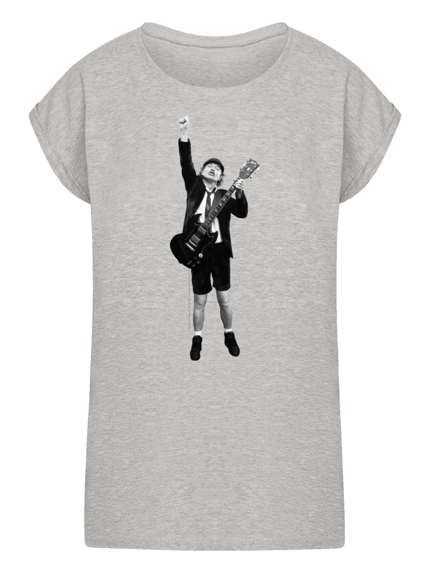 ACDC Angus Young a coupé les dames étendus