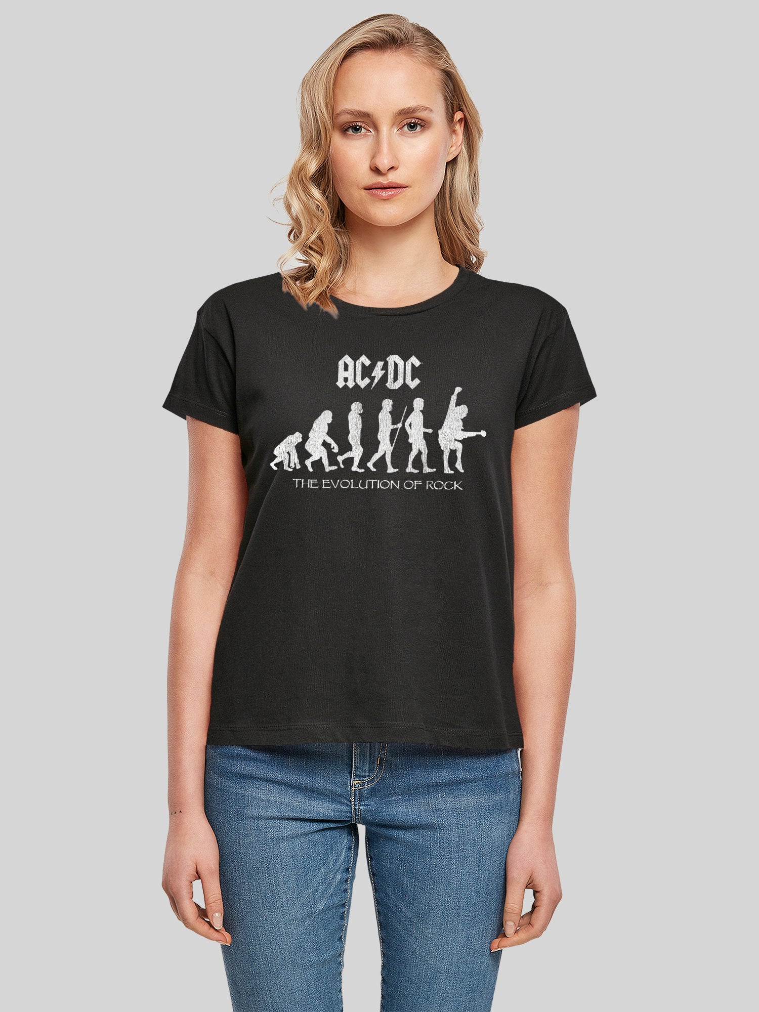 Camiseta AC/DC Evolution of Rock Box