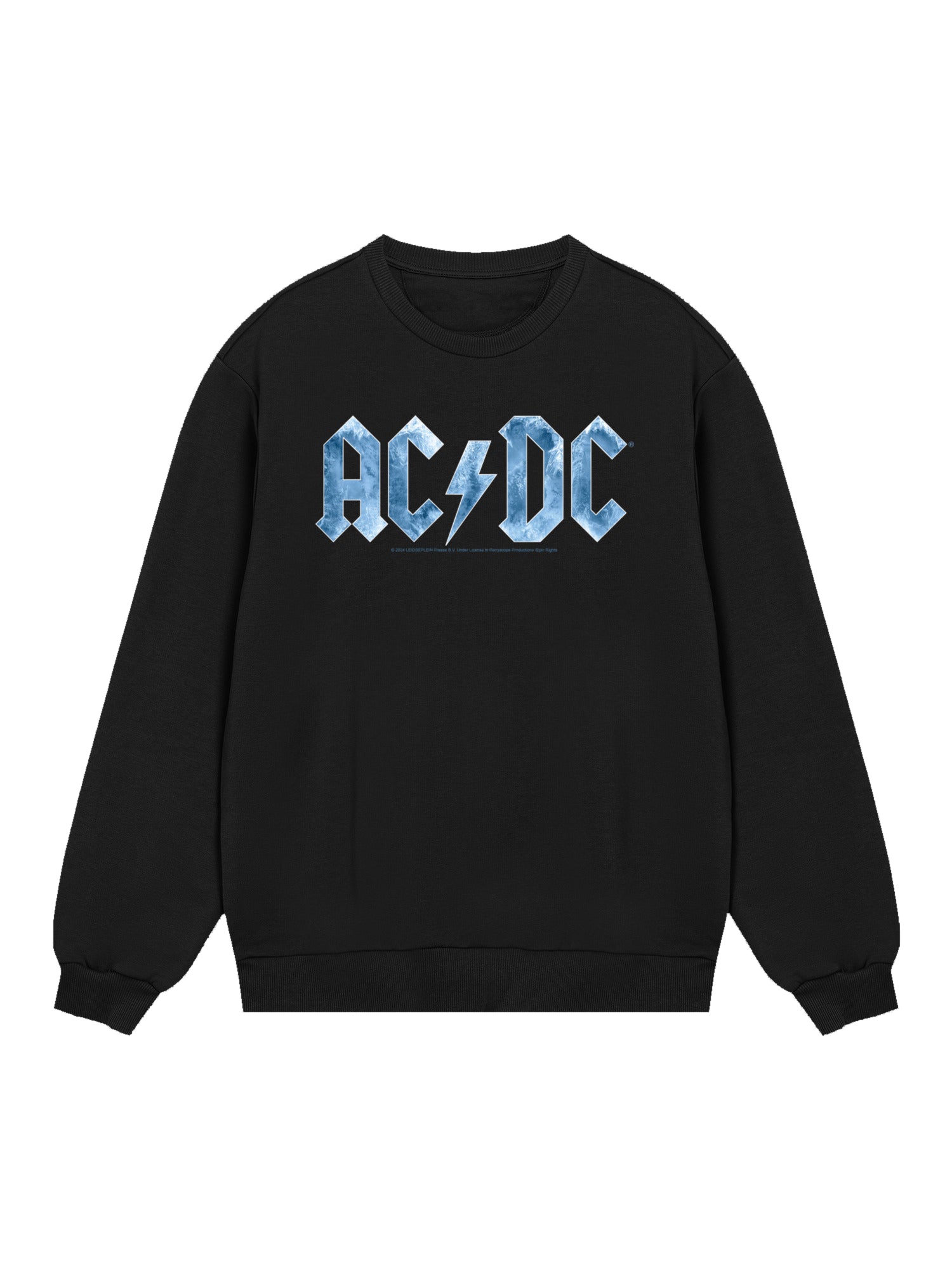 ACDC Blue Ice Logo Herren Sweatshirt