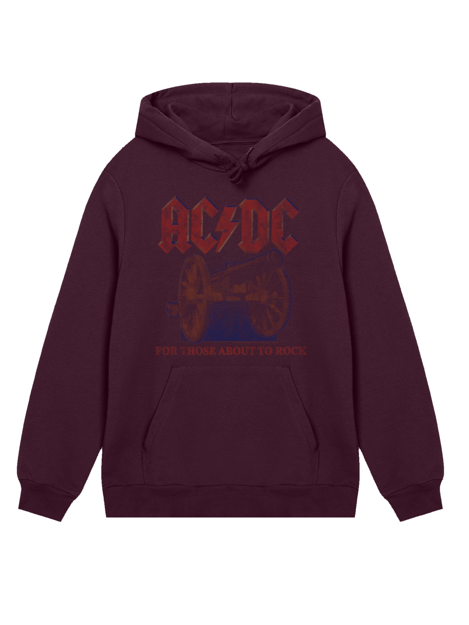 AC / DC pour ceux qui sont sur le point de faire basculer le sweat à capuche biologique pour hommes canon