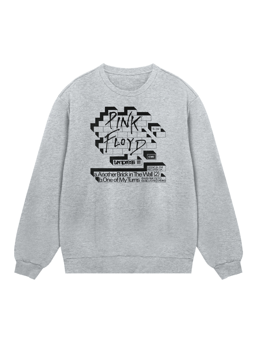 Pink Floyd Another Brick In The Wall Cover with True Blanks | Mens Regular Sweater