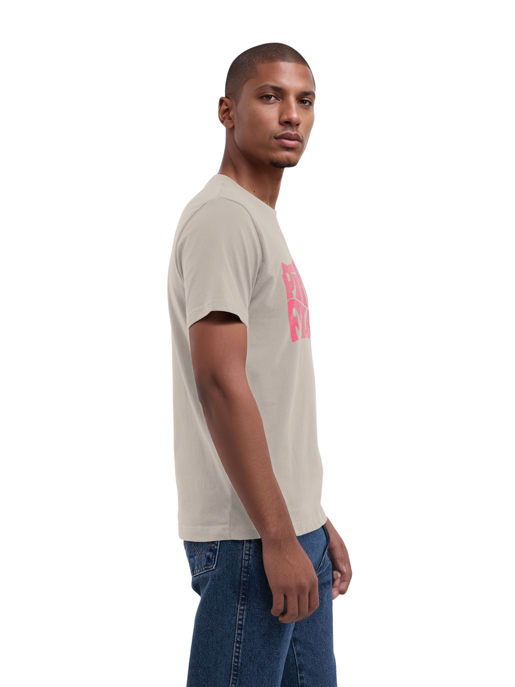 Pink Floyd Retro Logo Navy Men's Organic T-Shirt