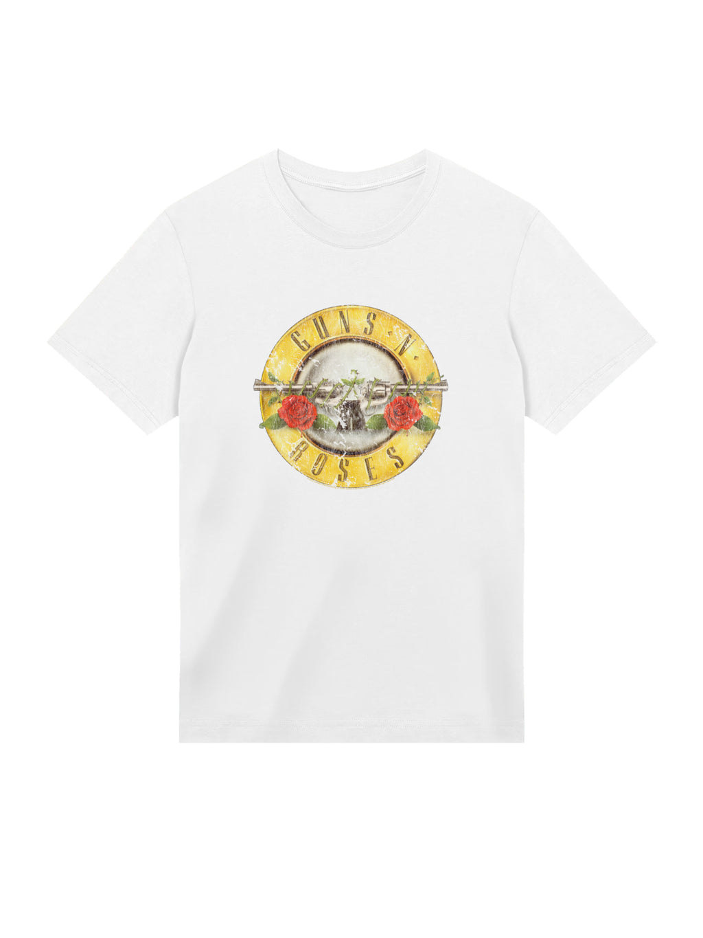 Guns n 'Roses Vintage Bullet Logo Herren reguläres T -Shirt