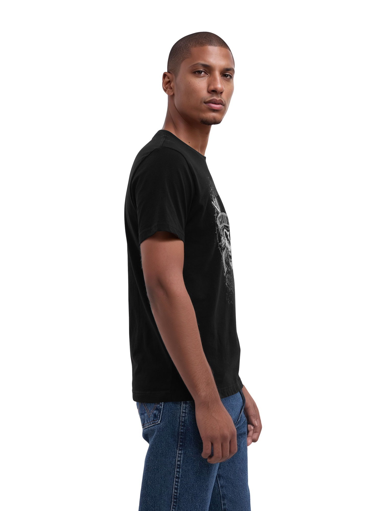 Guns 'n' rosas calavera desteñida | Camiseta regular para hombre