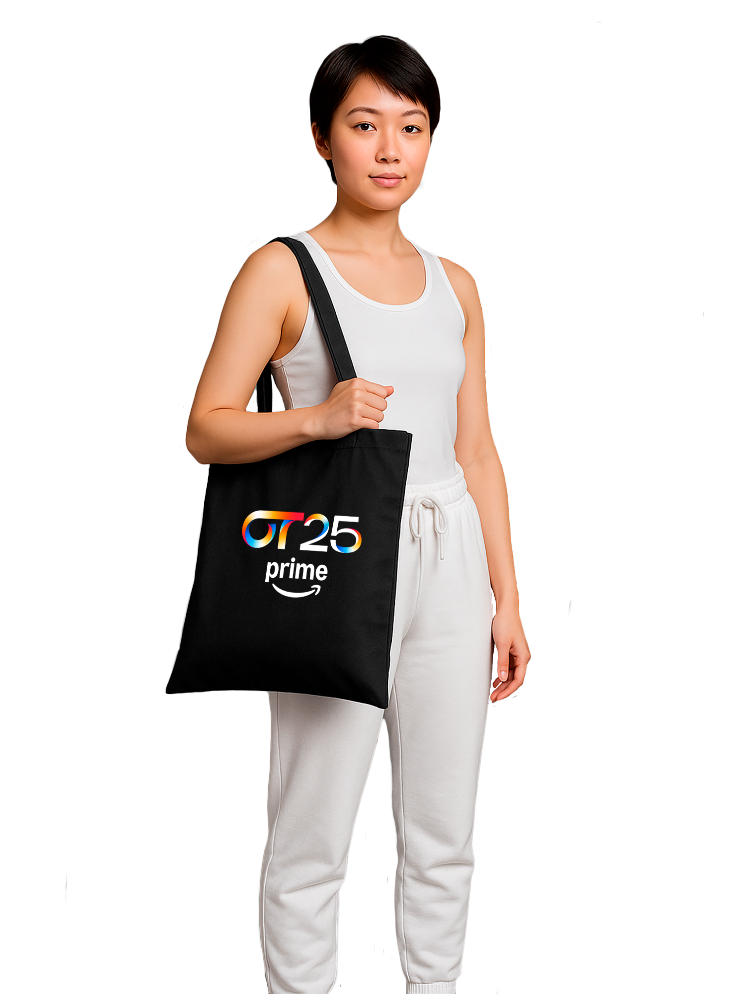 Logo Blanco avec sac pour la vie - poignées longues