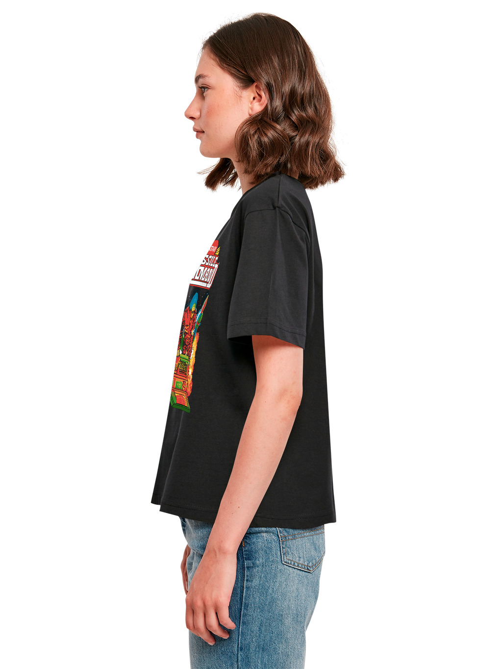 Missile Command Hanger Atari Retro Gaming with Ladies Everyday Tee