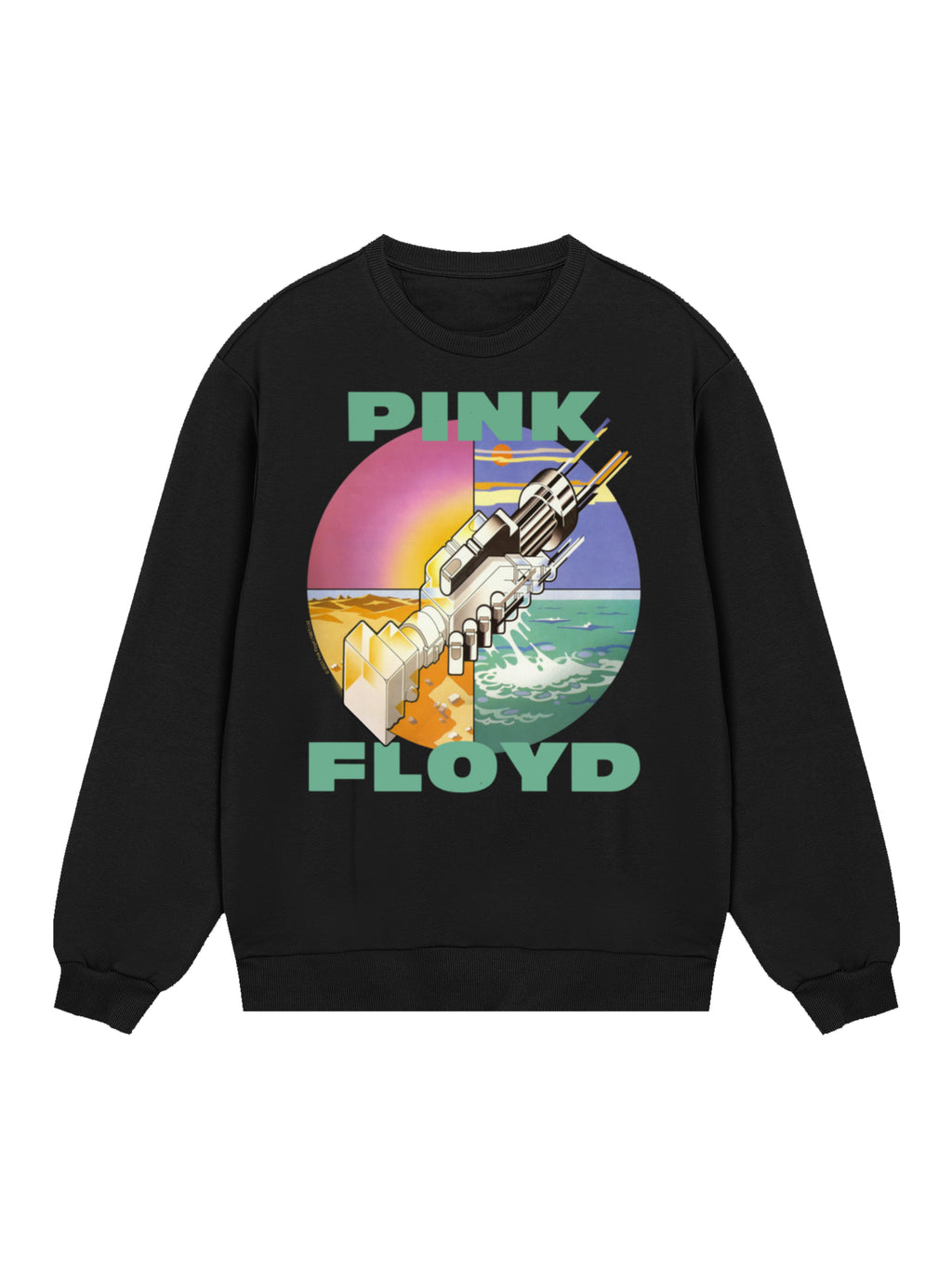 Pink Floyd desearía que estuvieras aquí sudadera orgánica para hombres