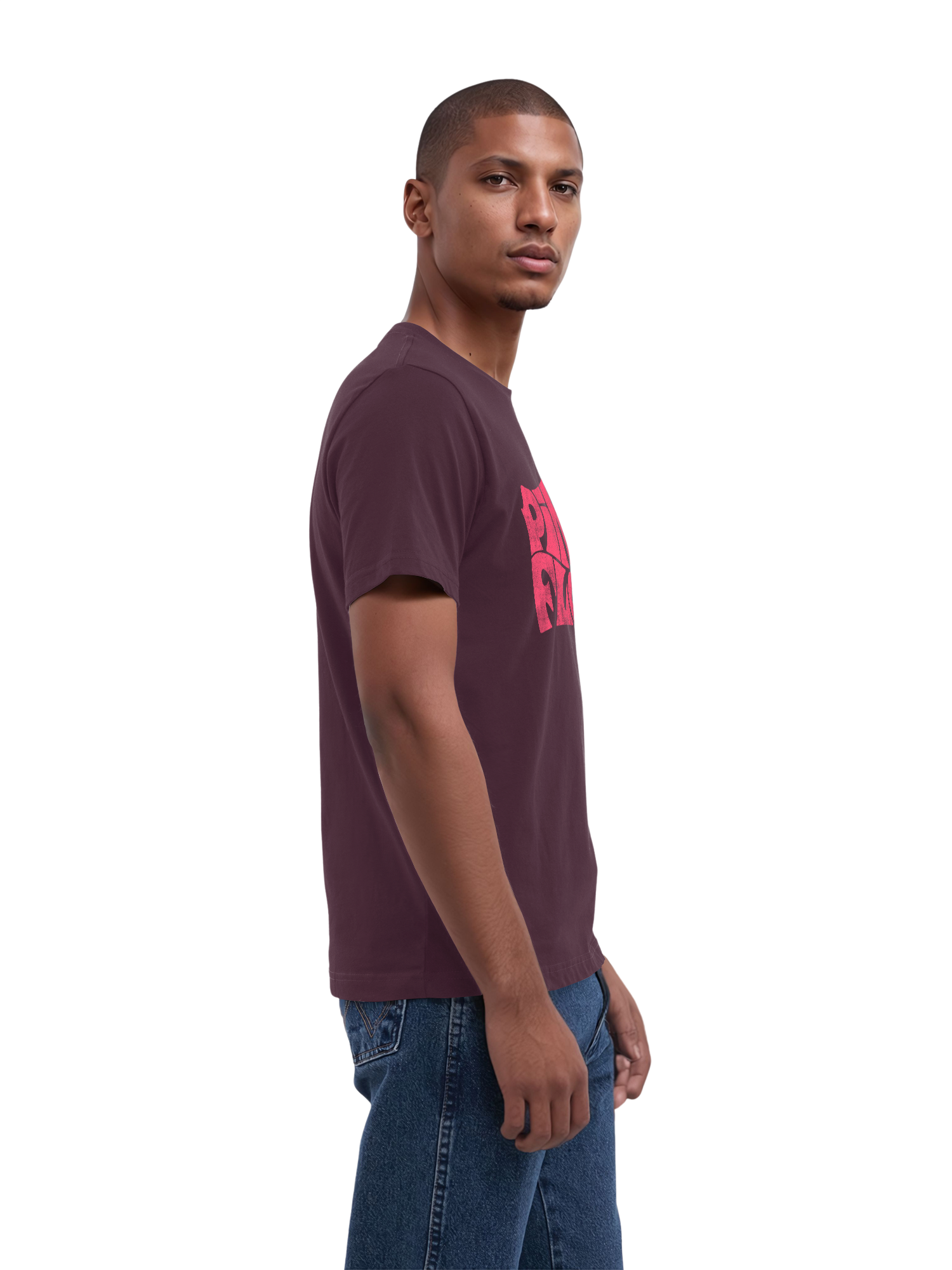 Pink Floyd Retro Logo Navy Men's Organic T-Shirt