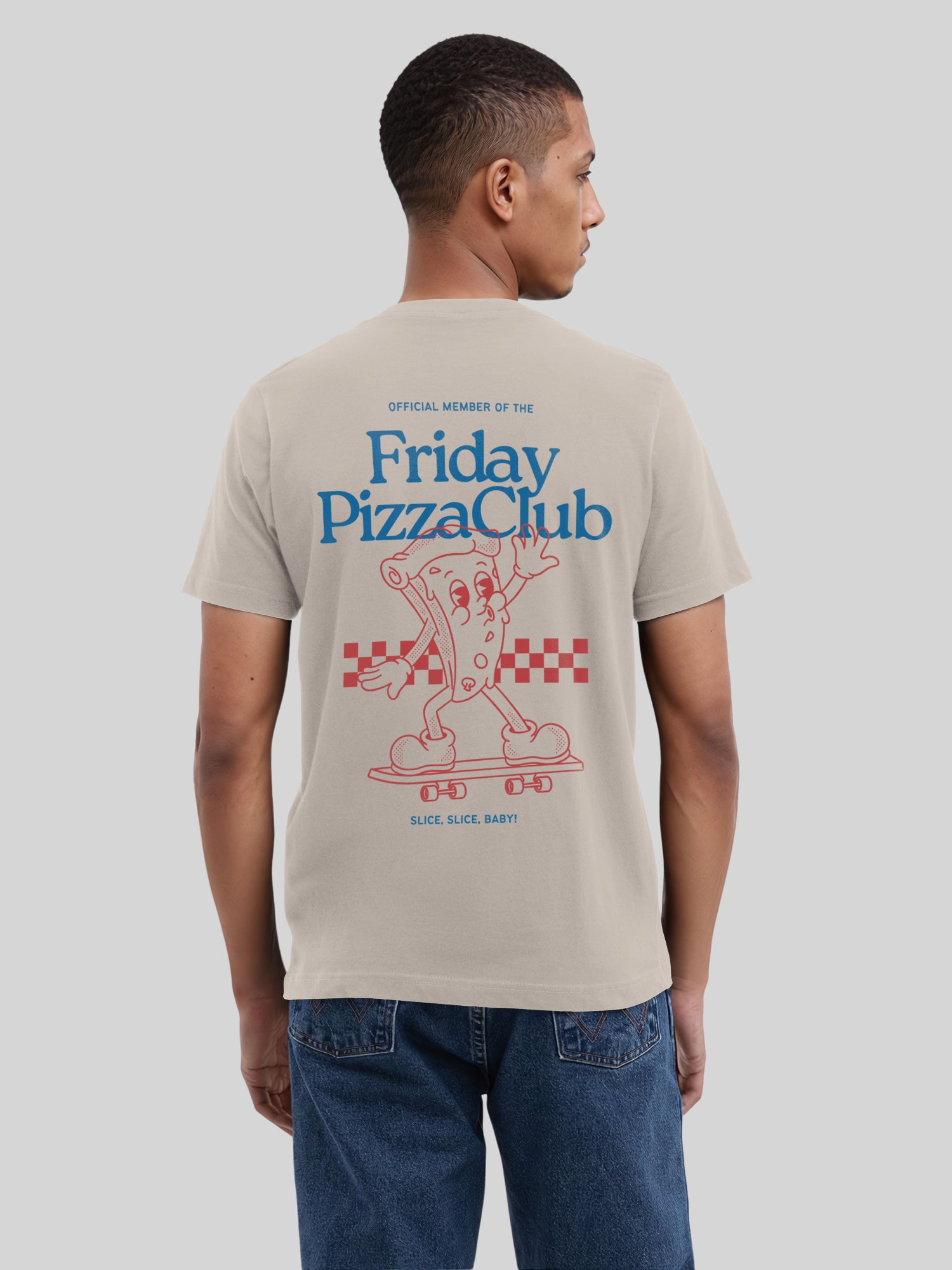 T-shirt pour hommes du Vendredi Pizza Club