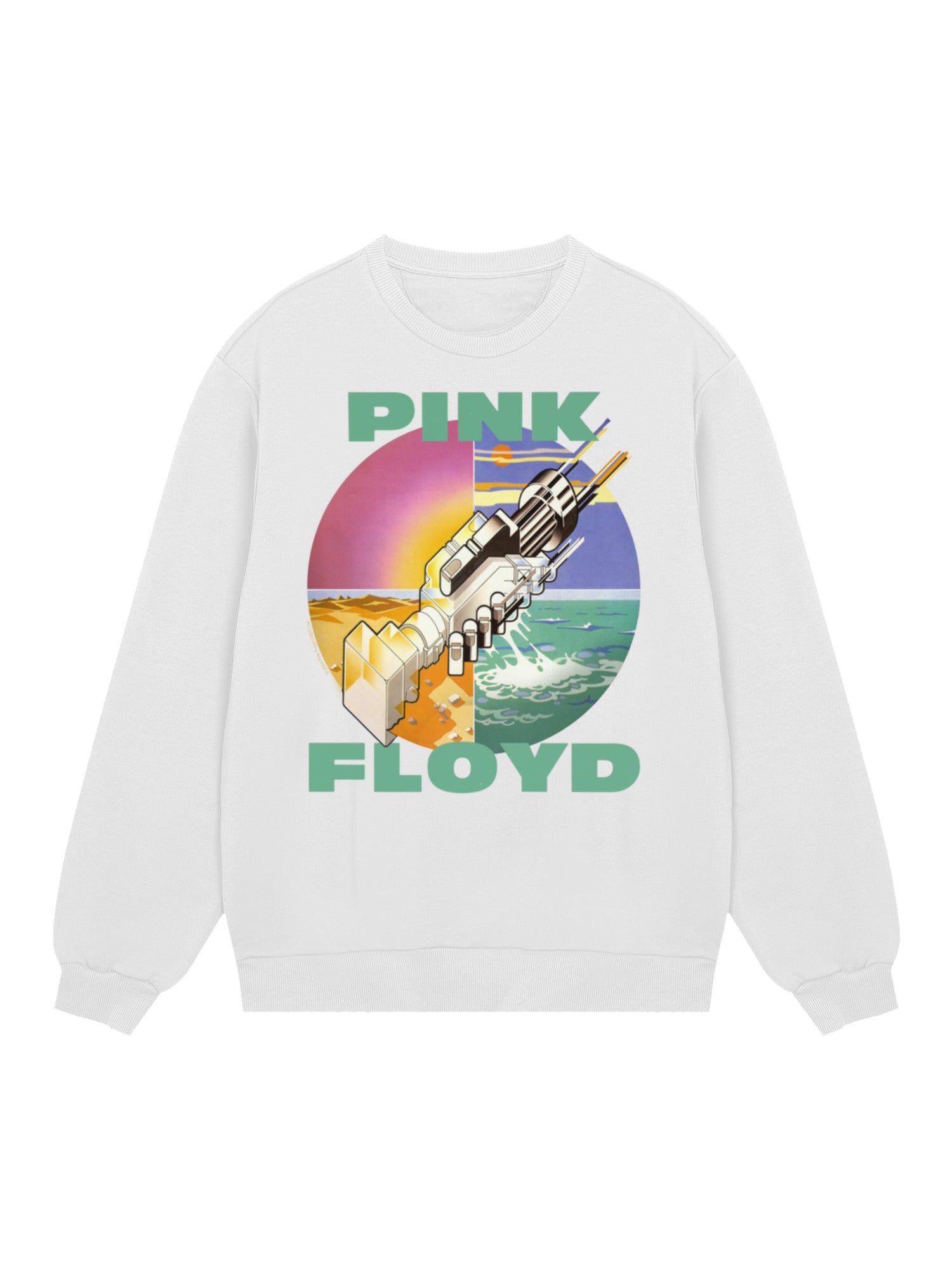 Pink Floyd desearía que estuvieras aquí sudadera orgánica para hombres