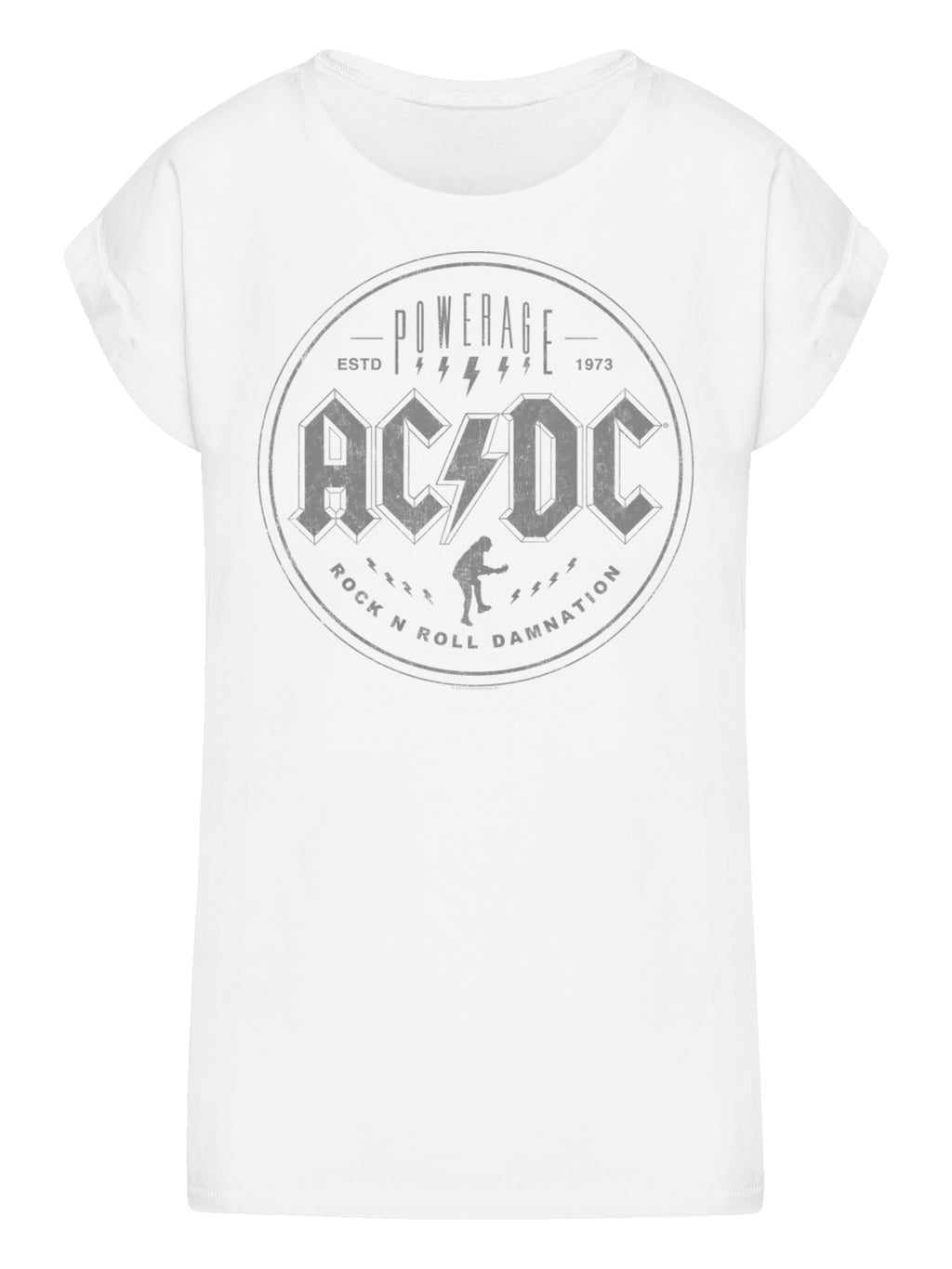 ACDC Rock N Roll Damnation Damen T-Shirt
