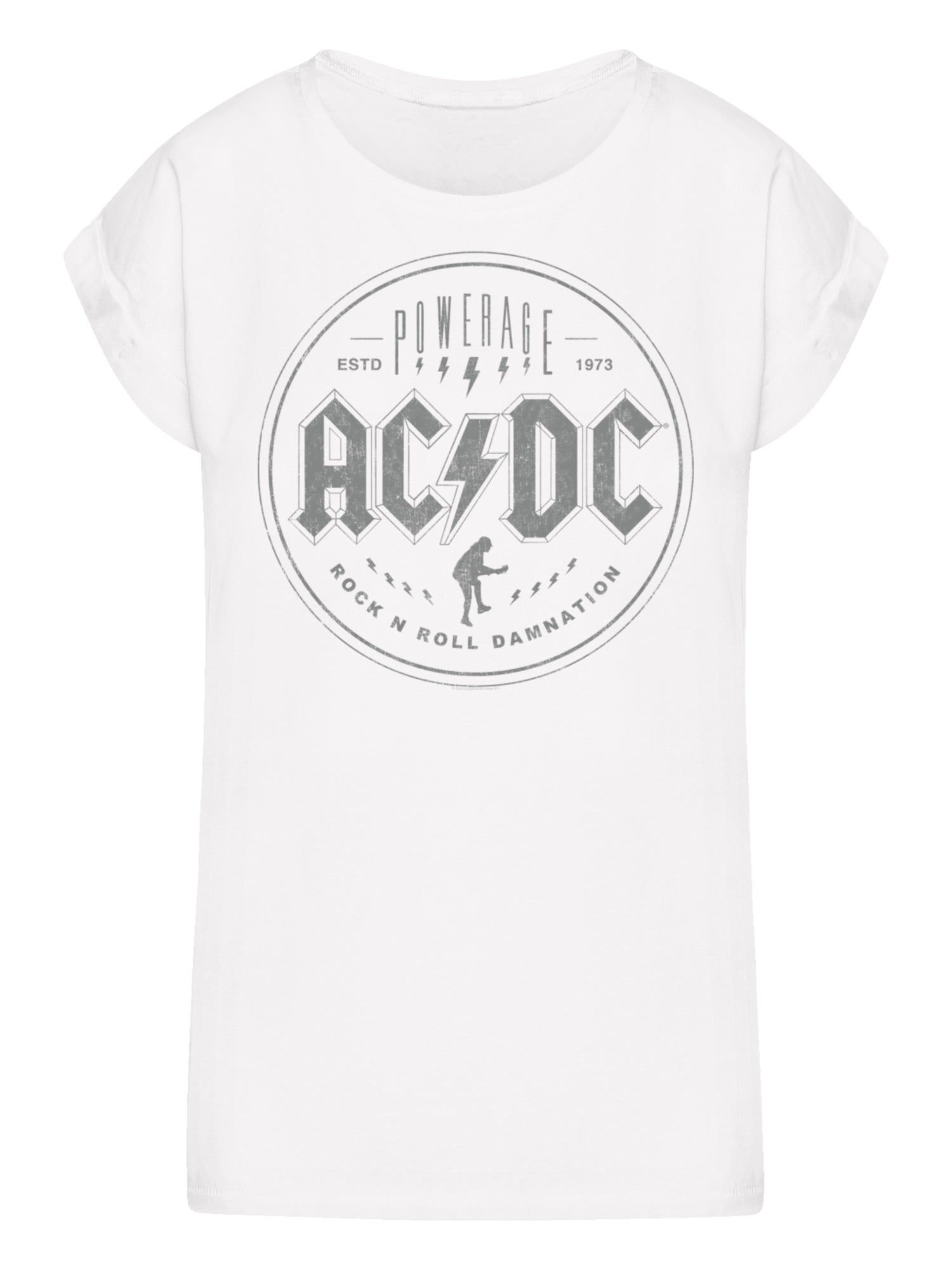 ACDC Rock N Roll Damnation Damen T-Shirt