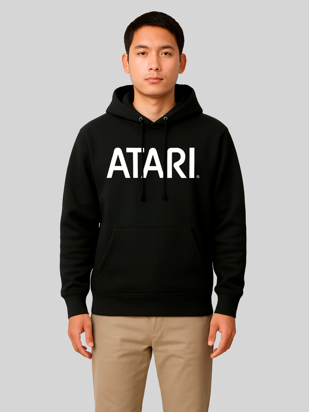 Atari Games White Retro Gaming con Pro-Weave® Capucha