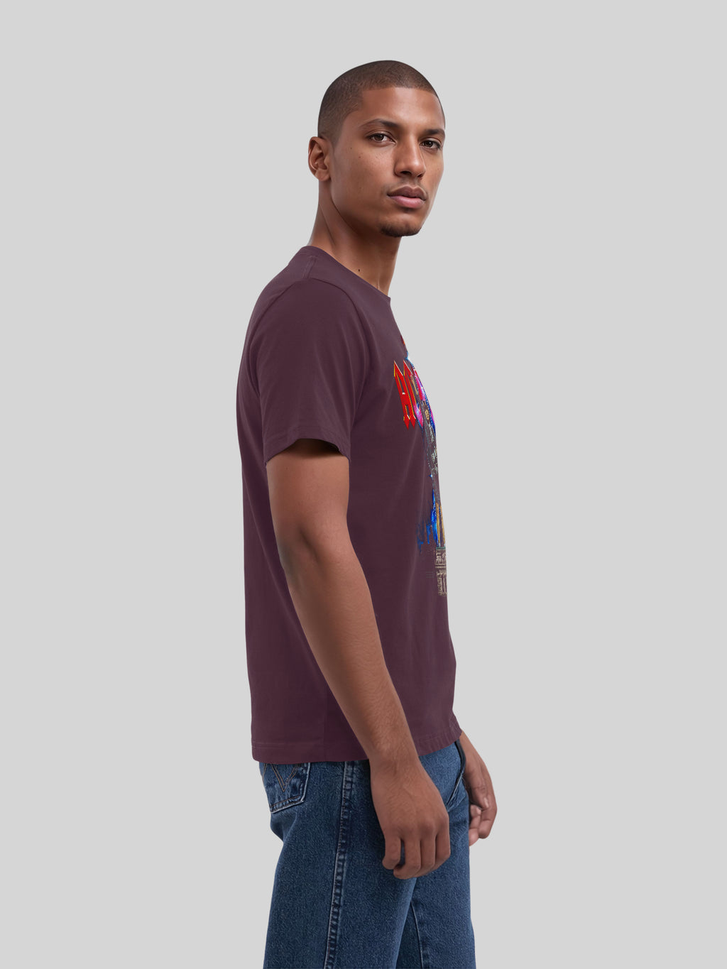 AC / DC Angus NYC Lightning Men's Organic T-shirt