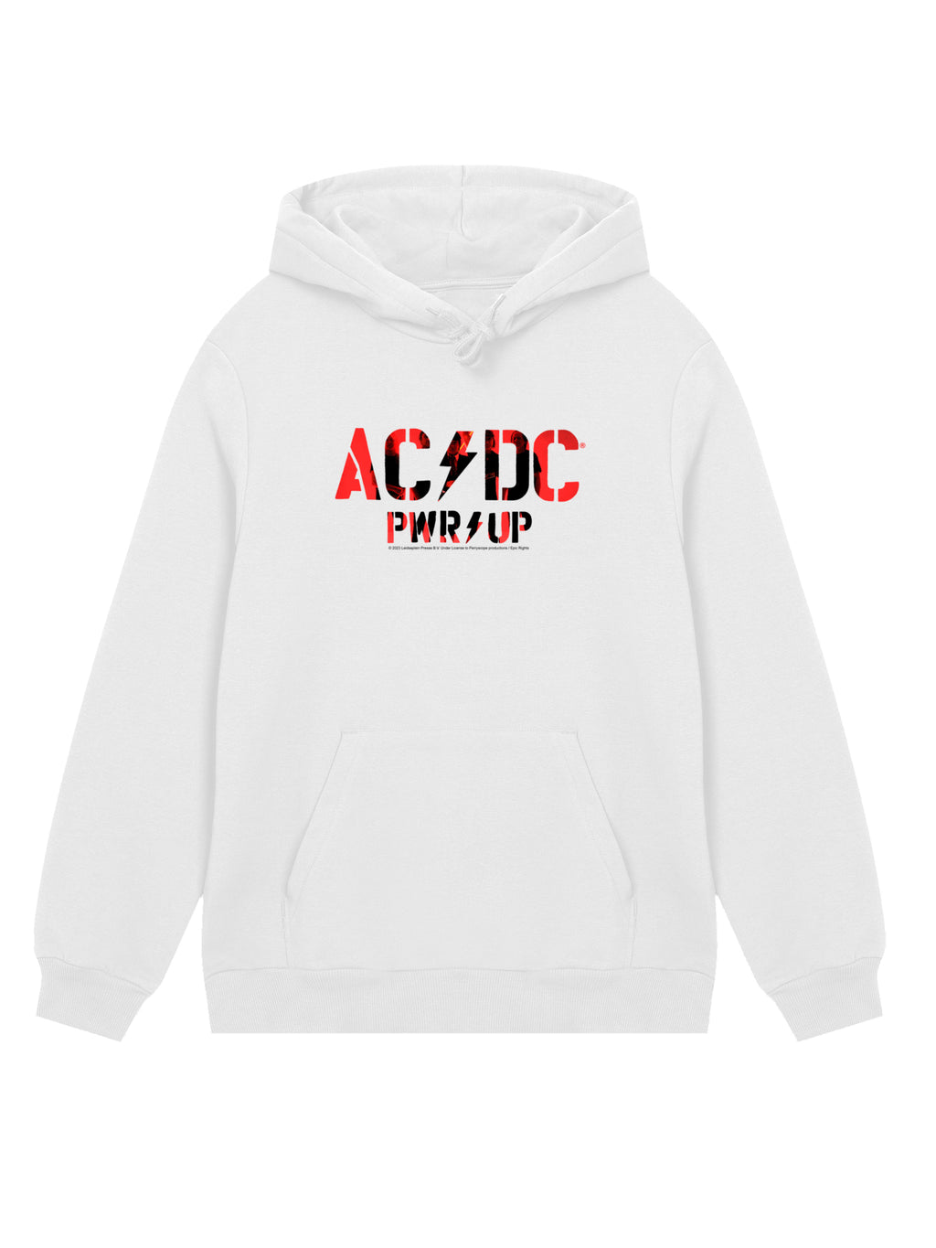 AC/DC PWRUP Photo Logo Organic Hoodie