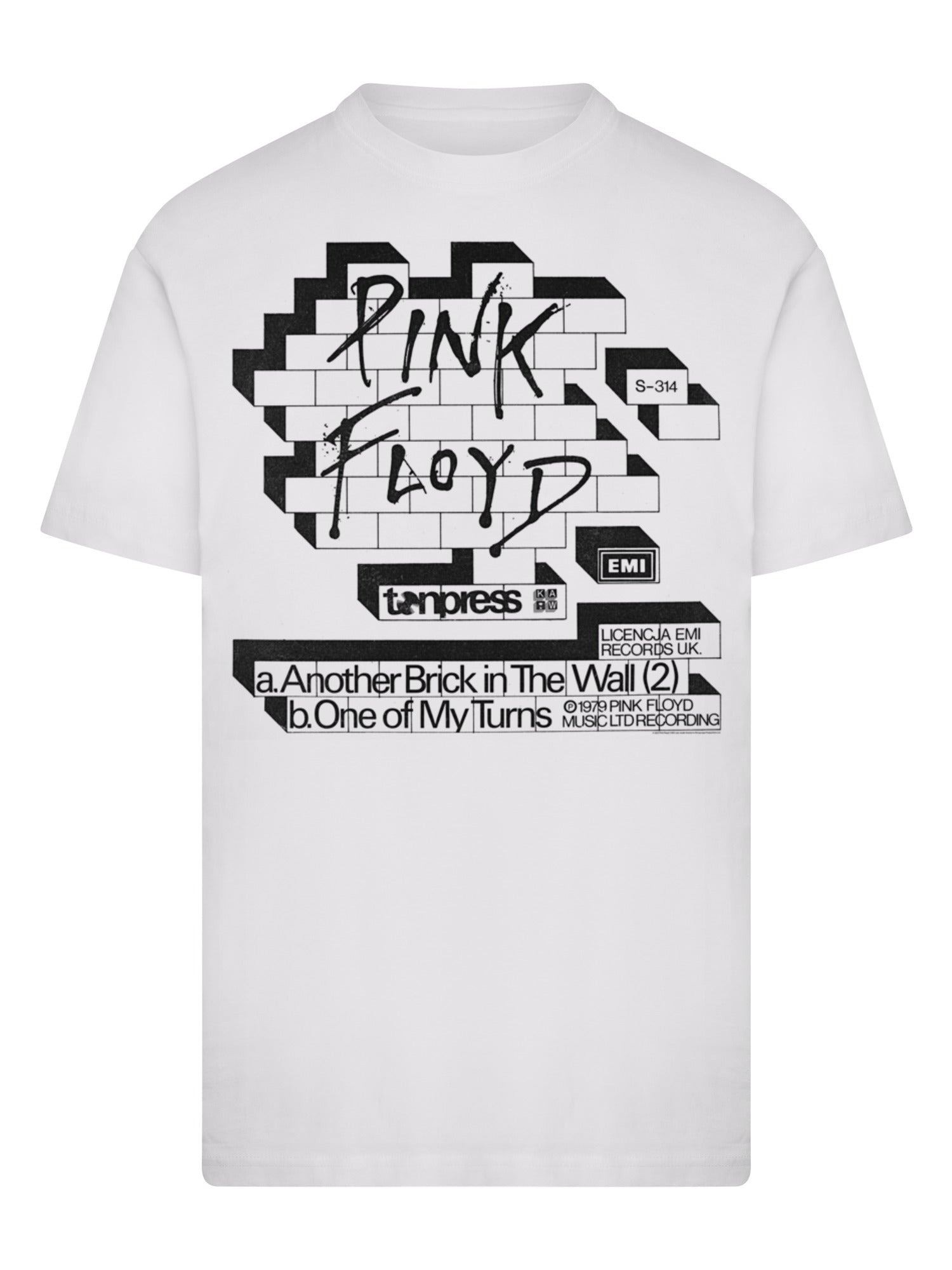 Pink floyd une autre brique dans le t-shirt de couverture murale