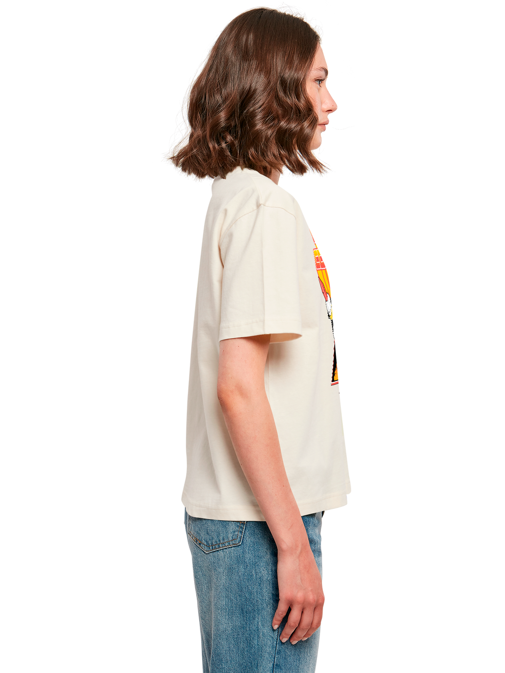 Missile Command Triple Shot Atari Retro Gaming with Ladies Everyday Tee