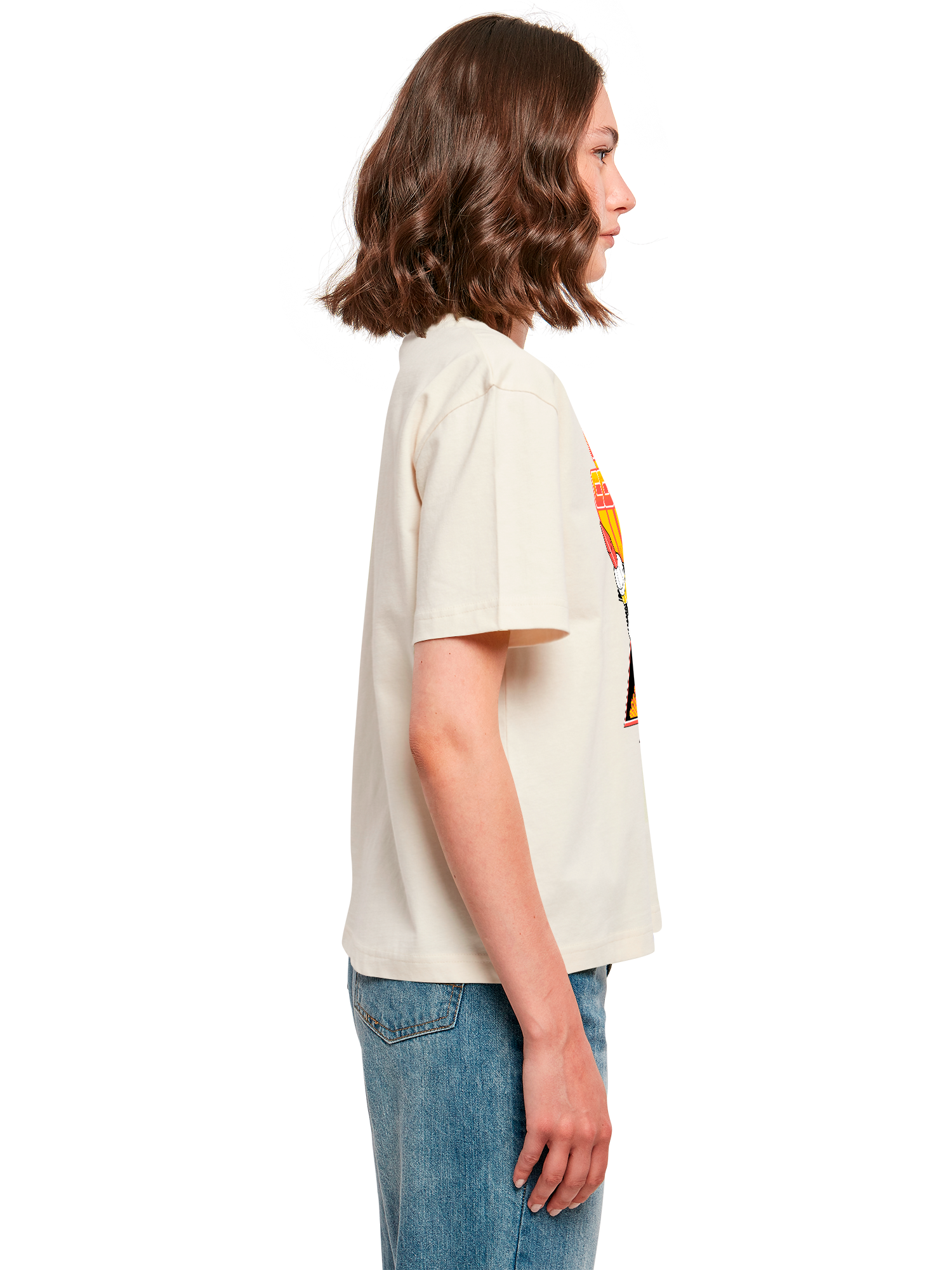 Missile Command Triple Shot Atari Retro Gaming with Ladies Everyday Tee