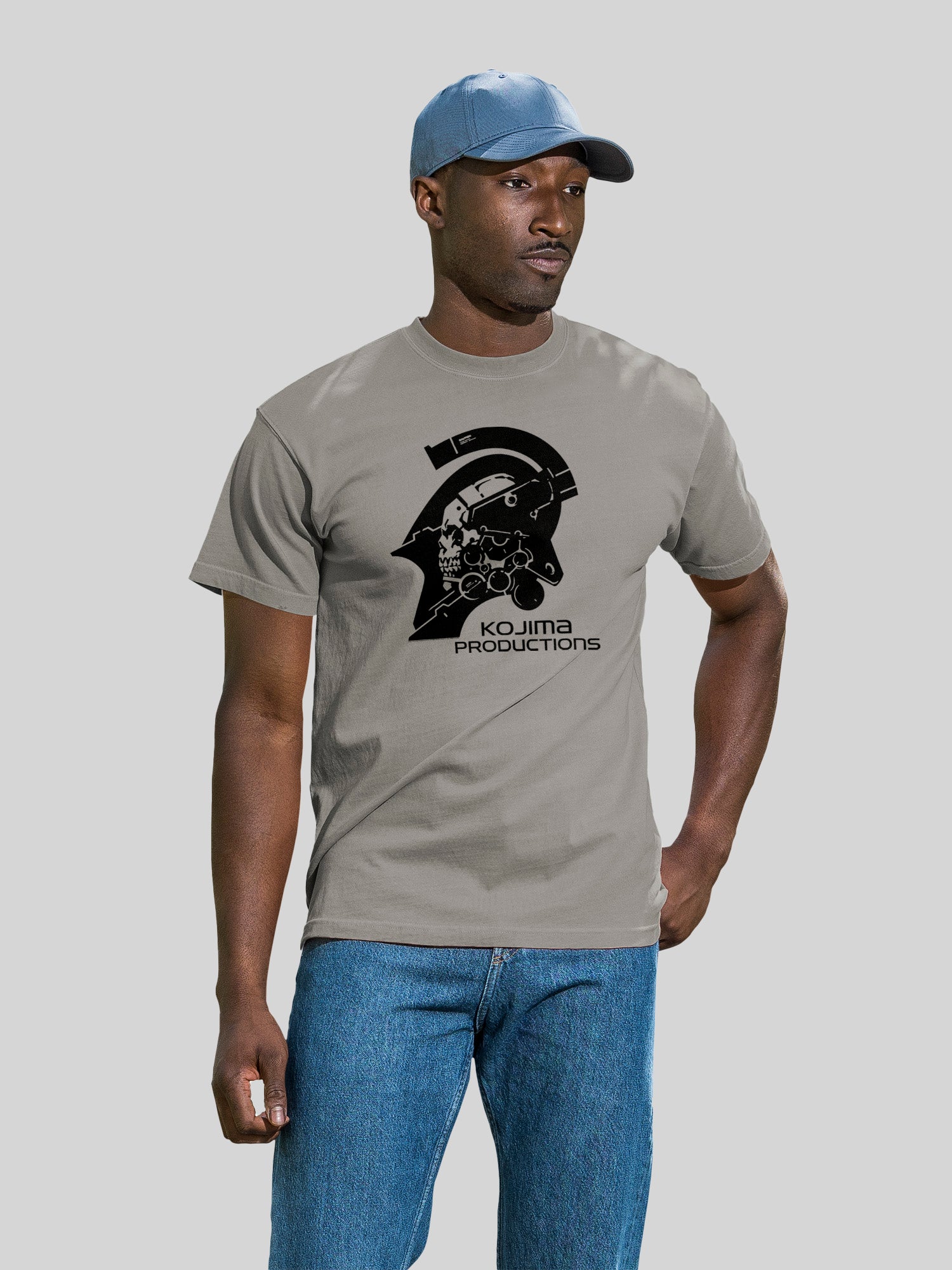 Kojima Productions Black Logo Gaming with Coastal Color Tee