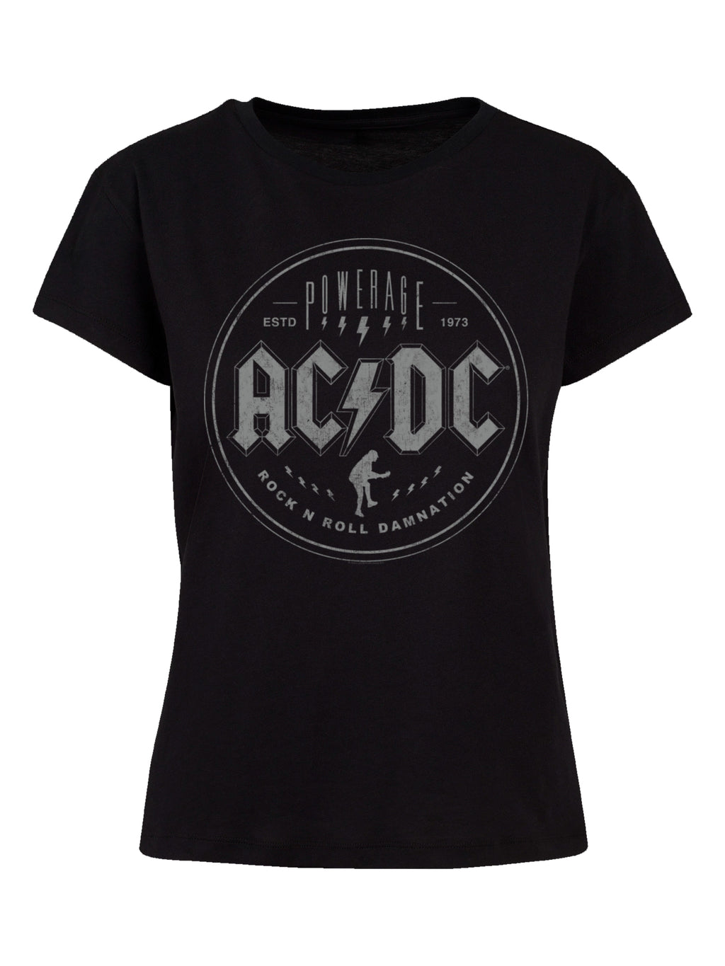 ACDC Rock n Roll Damnation with Ladies Box Tee