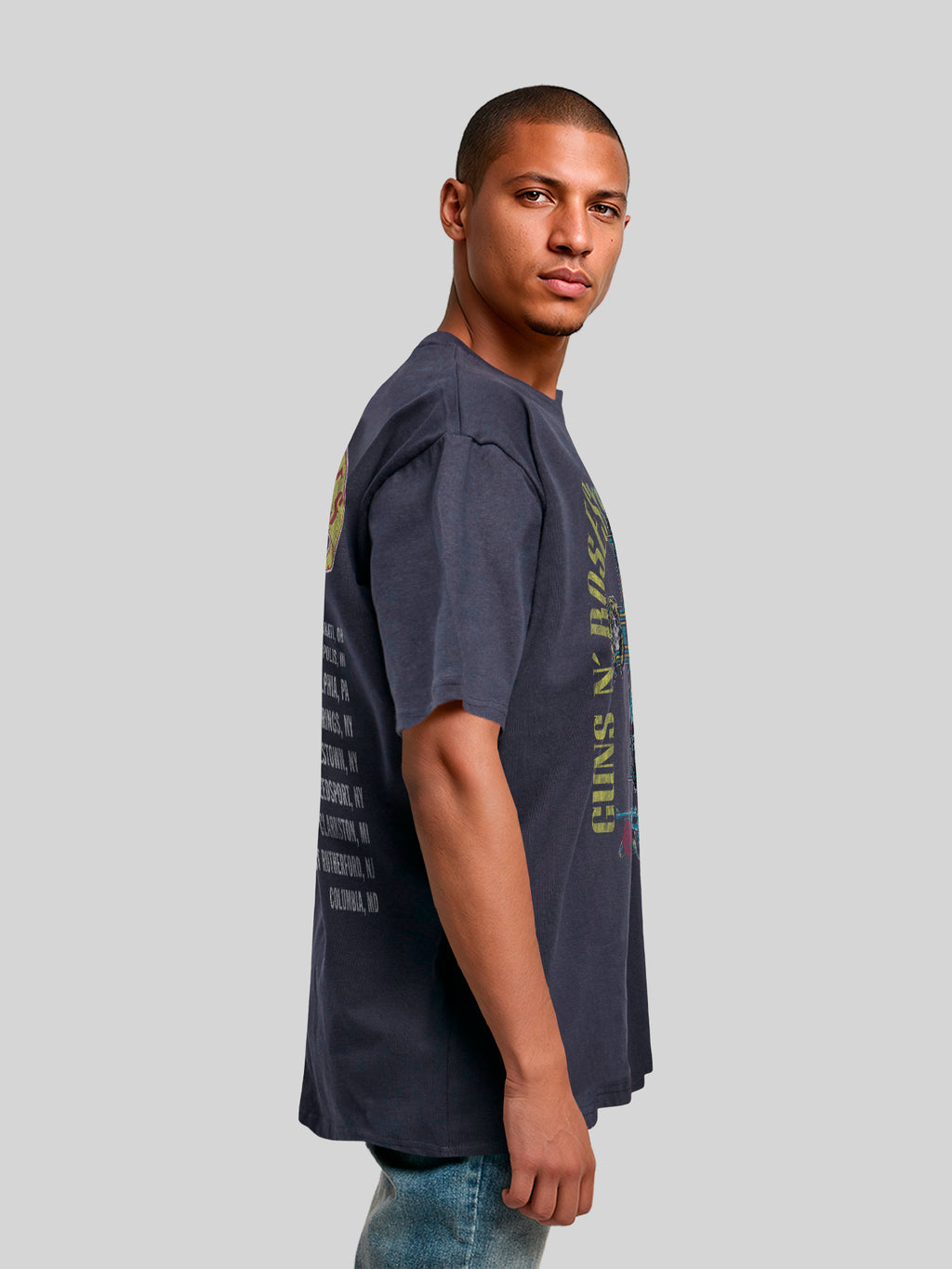 Guns N' Roses 1988 Tour Heavy Oversized T-Shirt