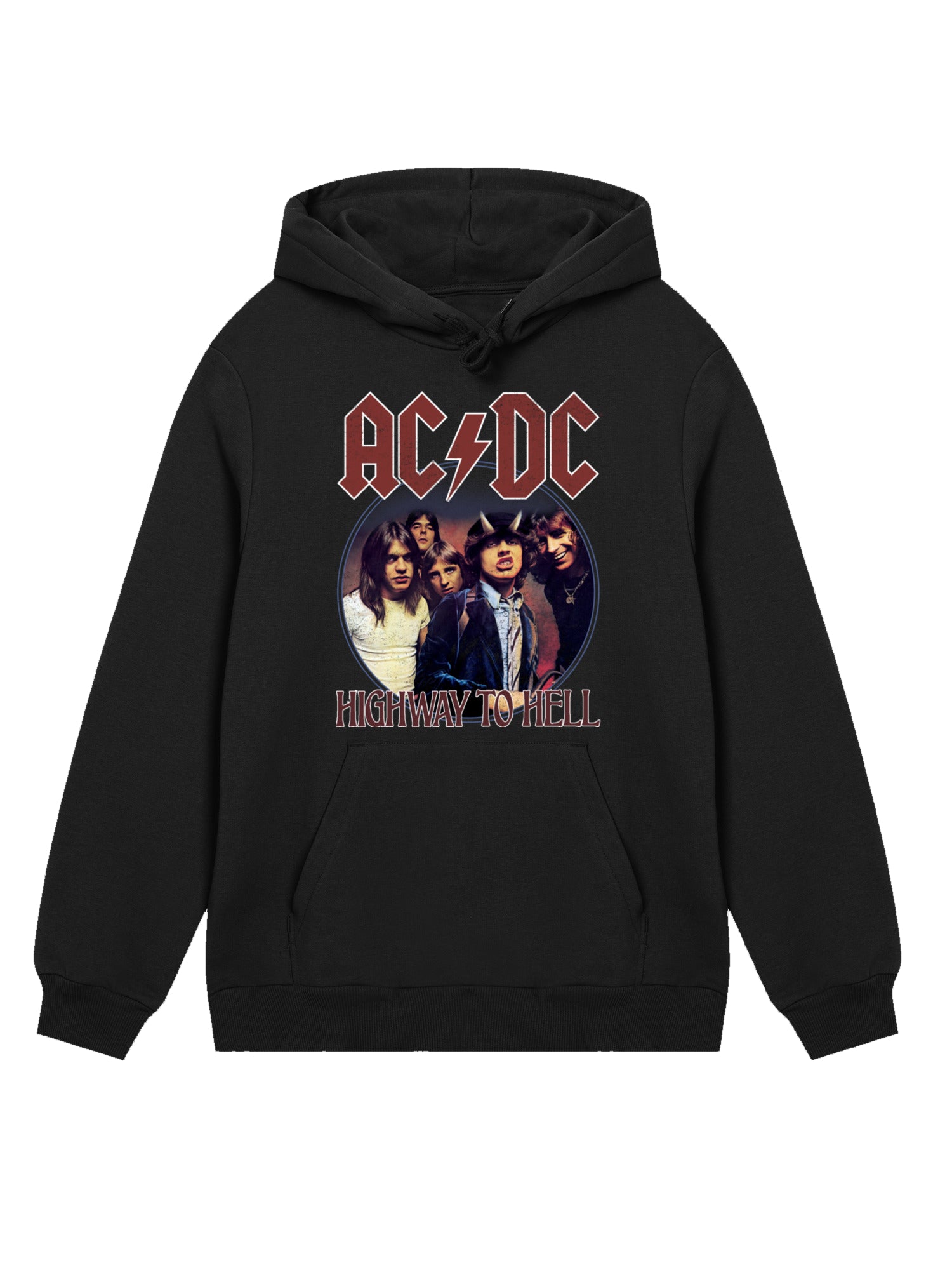AC / DC Highway to Hell Circle Hoodie biologique masculin