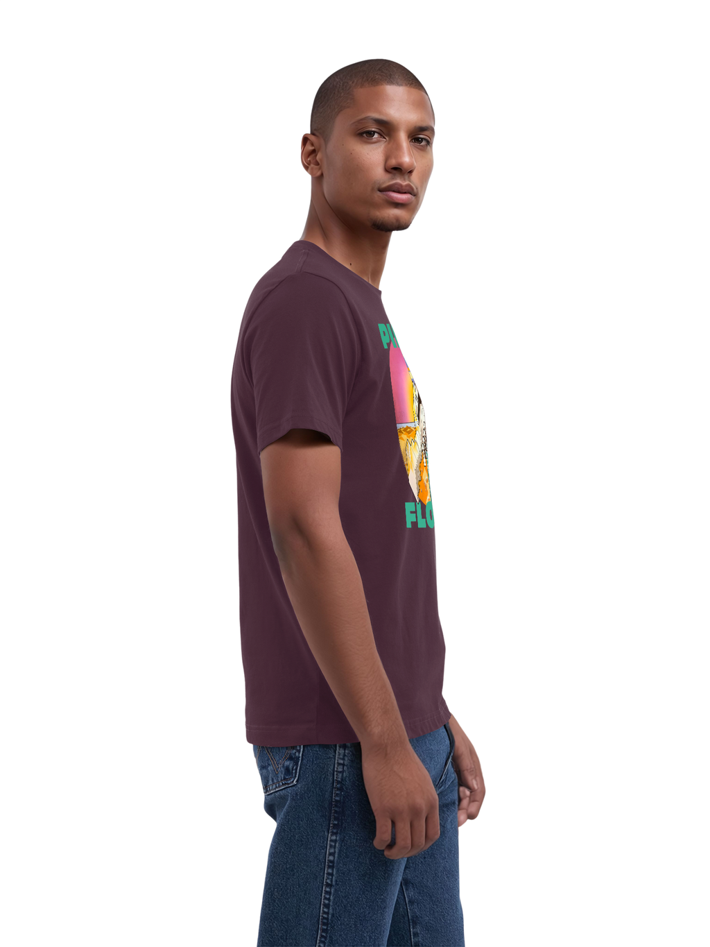 Pink Floyd souhaite que vous soyez ici T-shirt biologique pour hommes