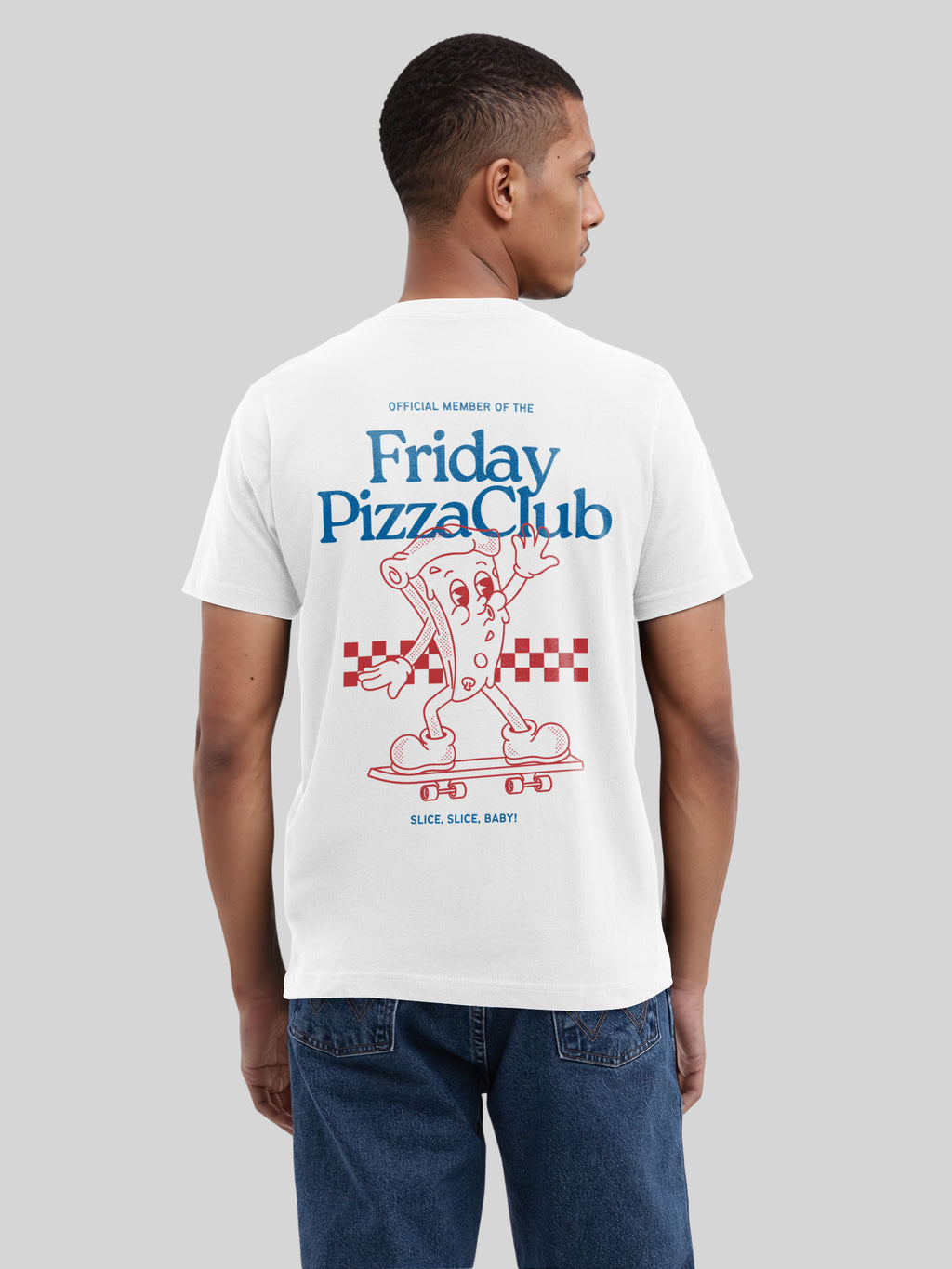 T-shirt pour hommes du Vendredi Pizza Club