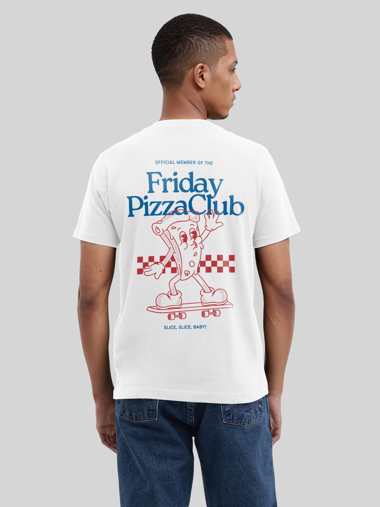T-shirt pour hommes du Vendredi Pizza Club