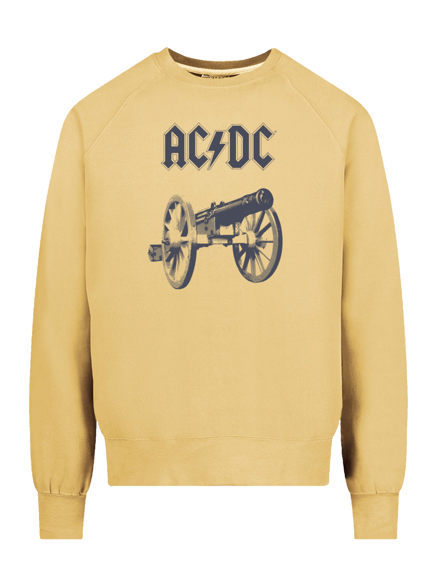 ACDC Cannon Tie Dye with Vintage Fleece Raglan Crew