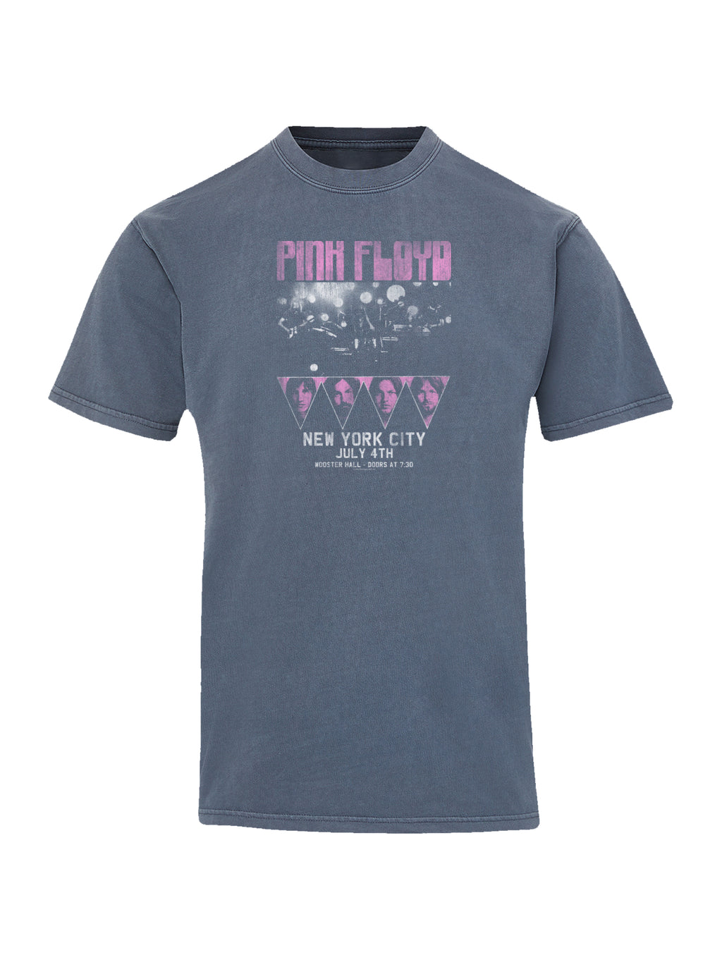 Pink-floyd-tour-nyc con camiseta de color costero
