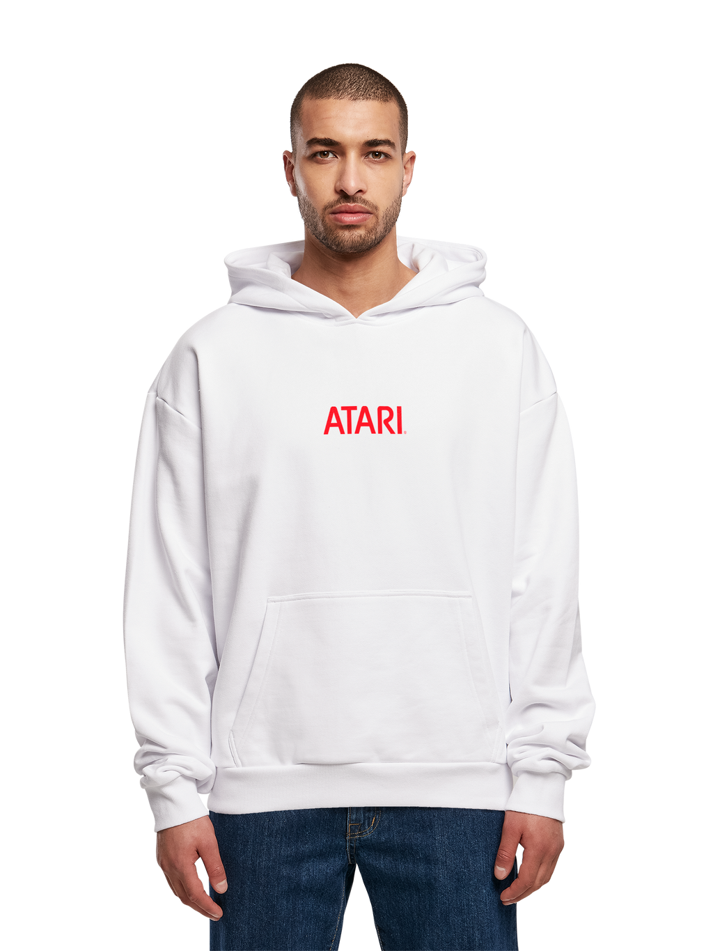 Atari Games Red Retro Gaming and Missile Command Hanger Atari Retro Gaming with Ultra Heavy Hoody