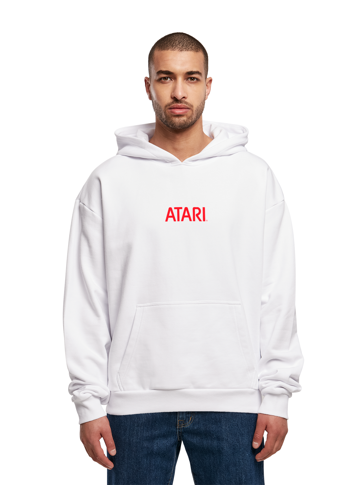 Atari Games Red Retro Gaming and Missile Command Hanger Atari Retro Gaming with Ultra Heavy Hoody