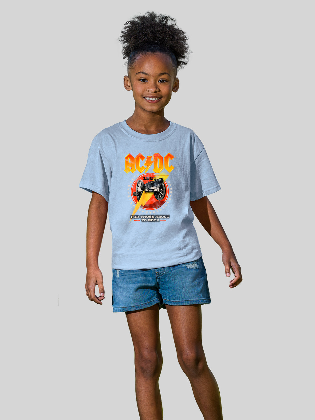 AC/DC For Those About To Rock 1981 Youth Buddy T-Shirt