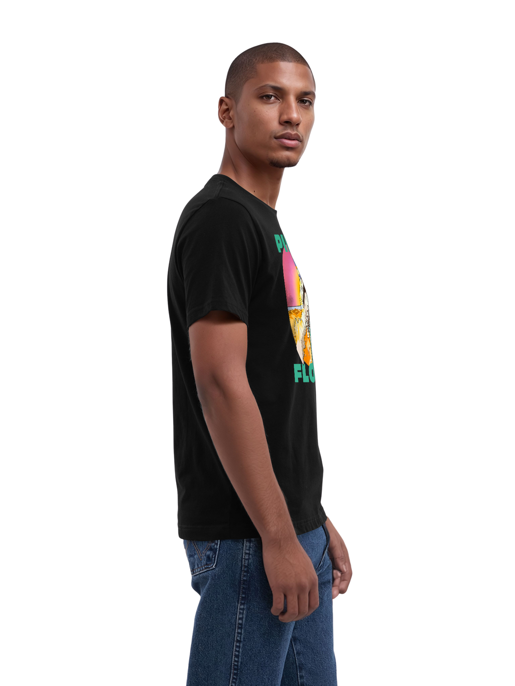 Pink Floyd souhaite que vous soyez ici T-shirt biologique pour hommes