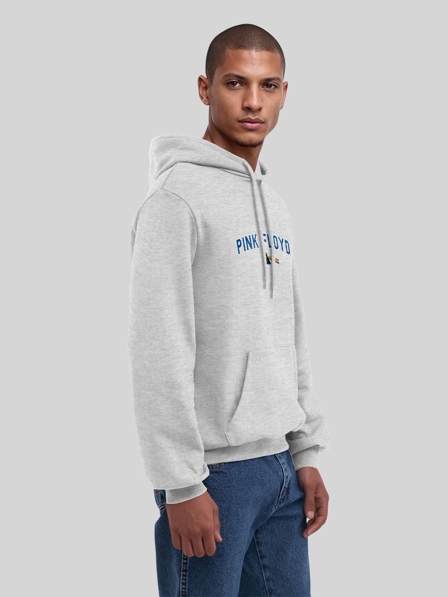 Pink Floyd College Prism with True Blanks | Mens Regular Hoodie