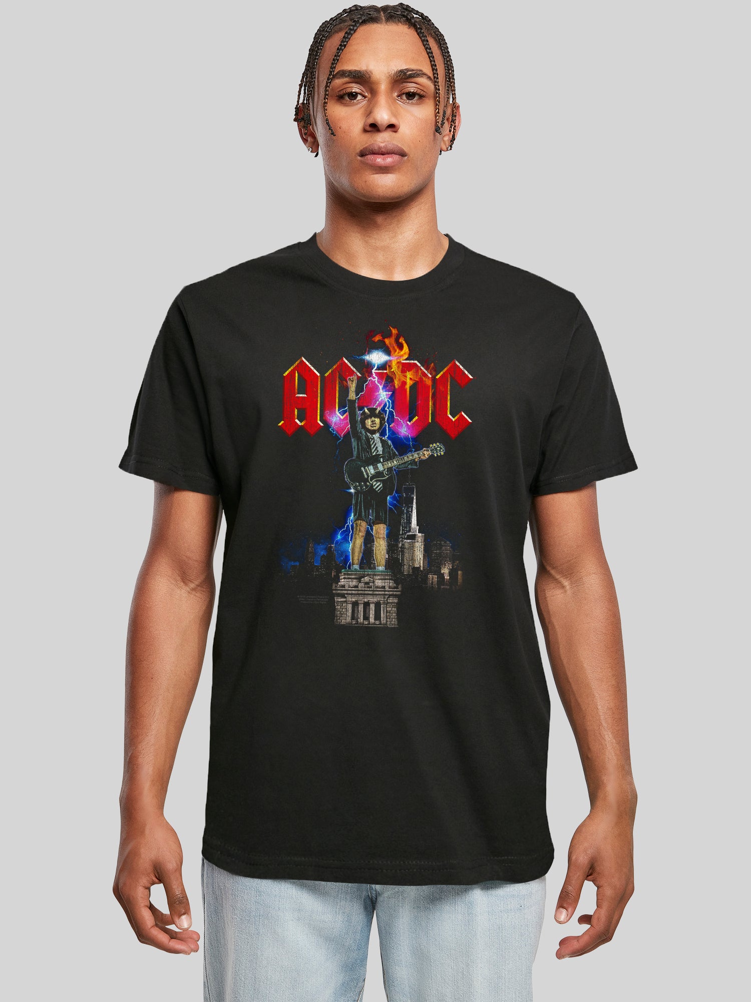 T-shirt AC / DC Angus NYC Lightning Men