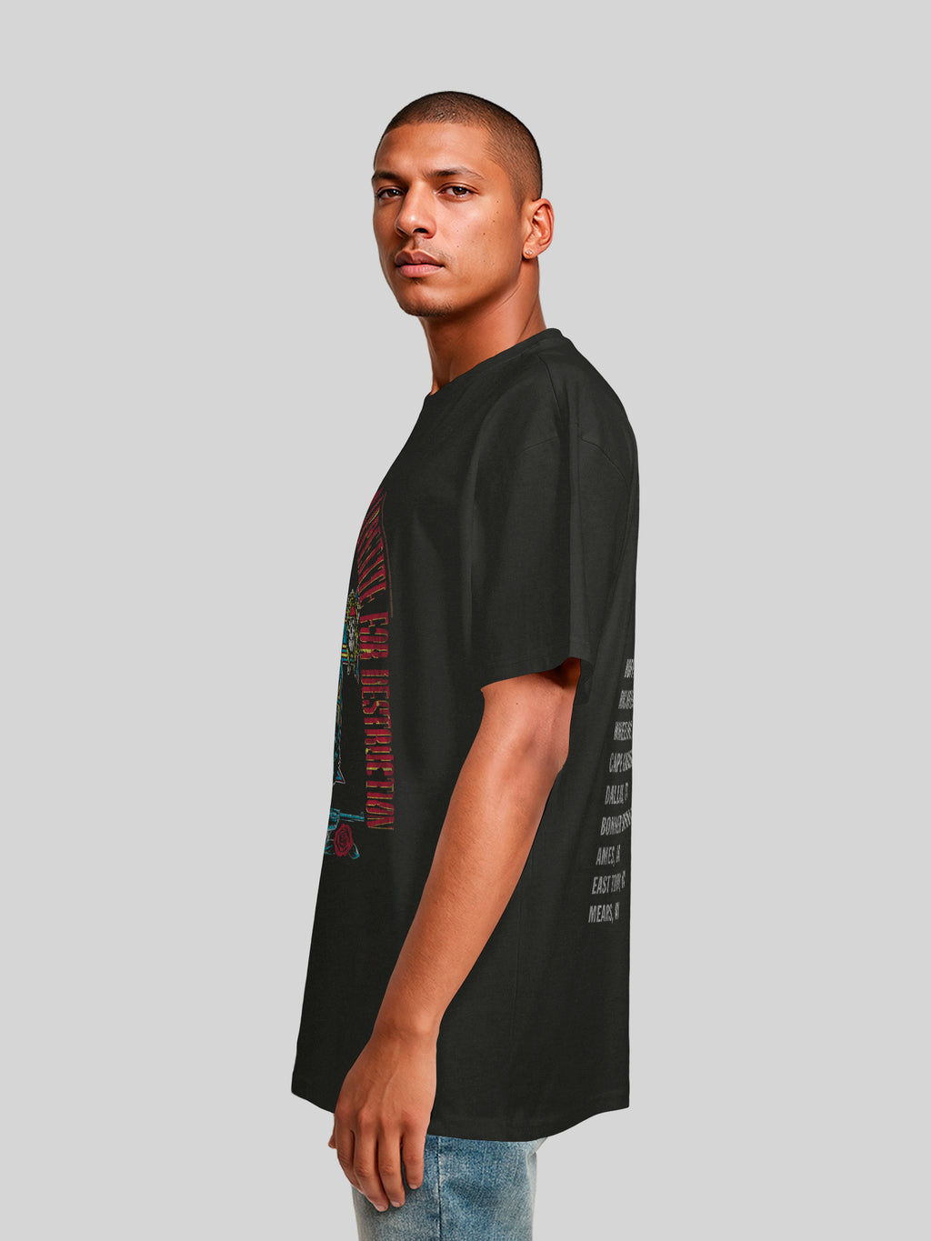 Guns N' Roses 1988 Tour Heavy Oversized T-Shirt