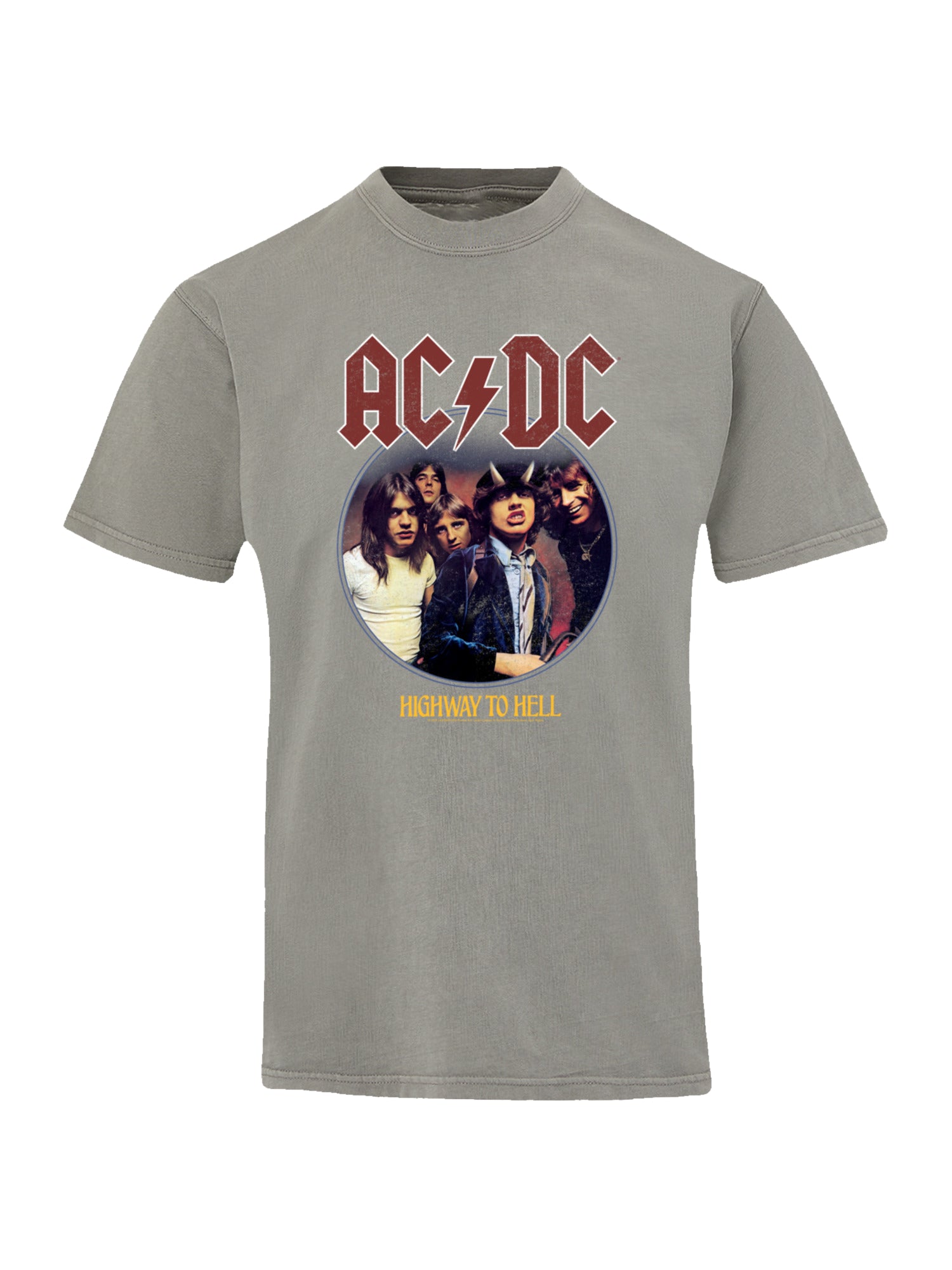 AC/DC Highway To Hell Circle with Coastal Color Tee