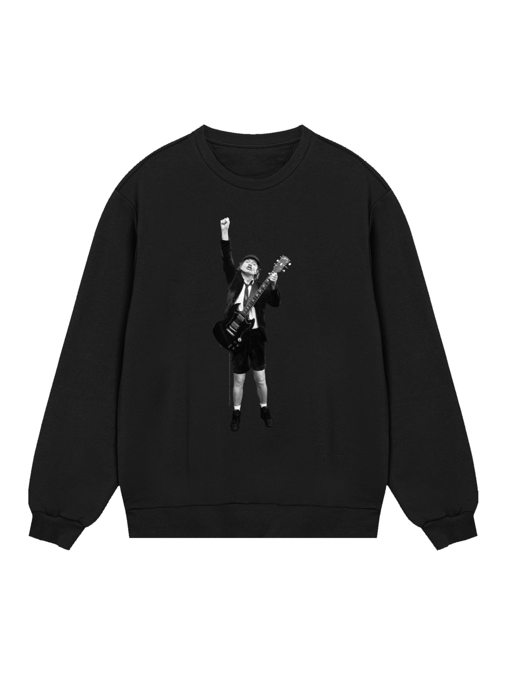 ACDC Angus Young Cutout Herren Sweatshirt