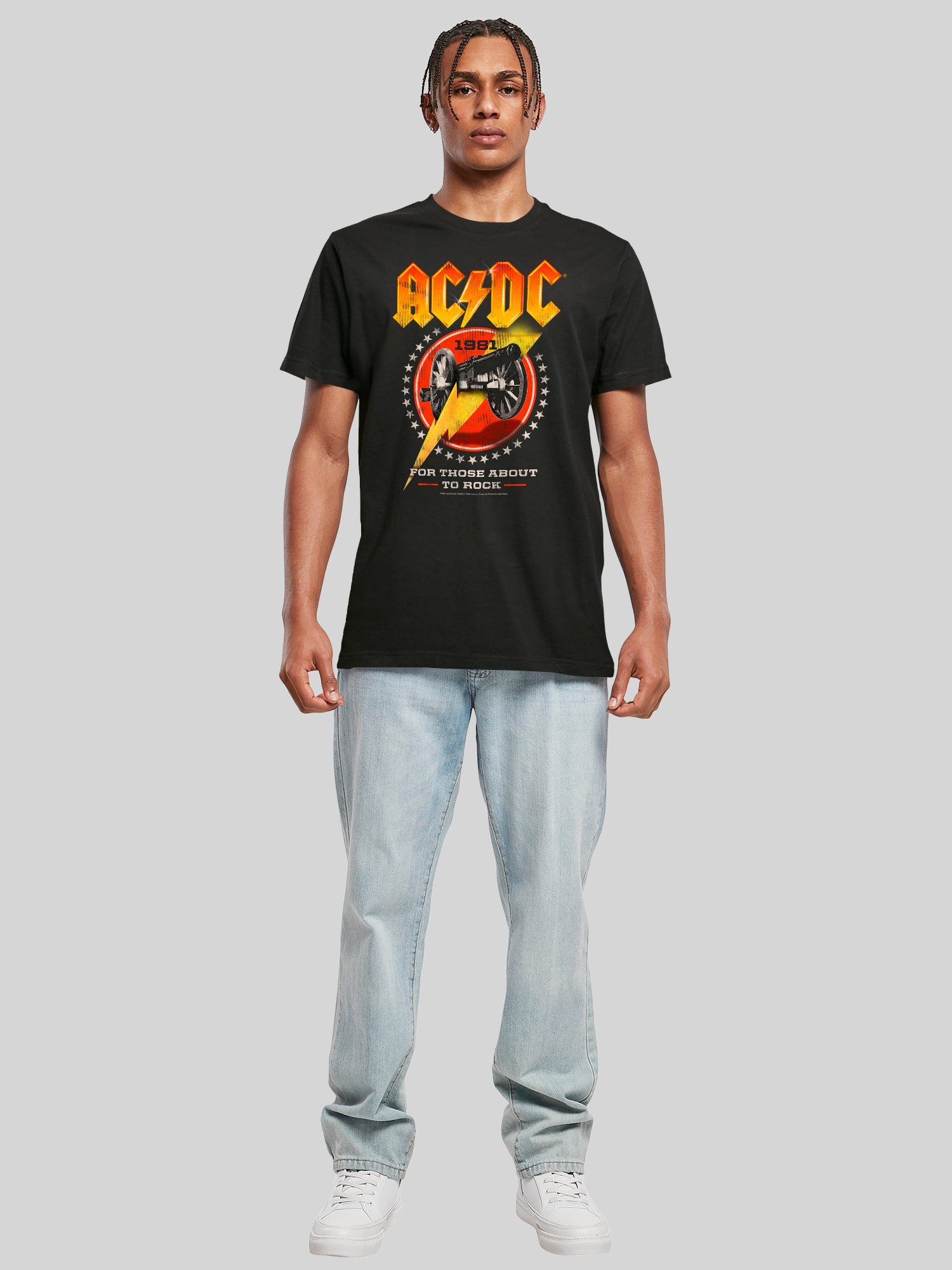 AC / DC pour ceux qui sont sur le point de basculer 1981 T-shirt masculin