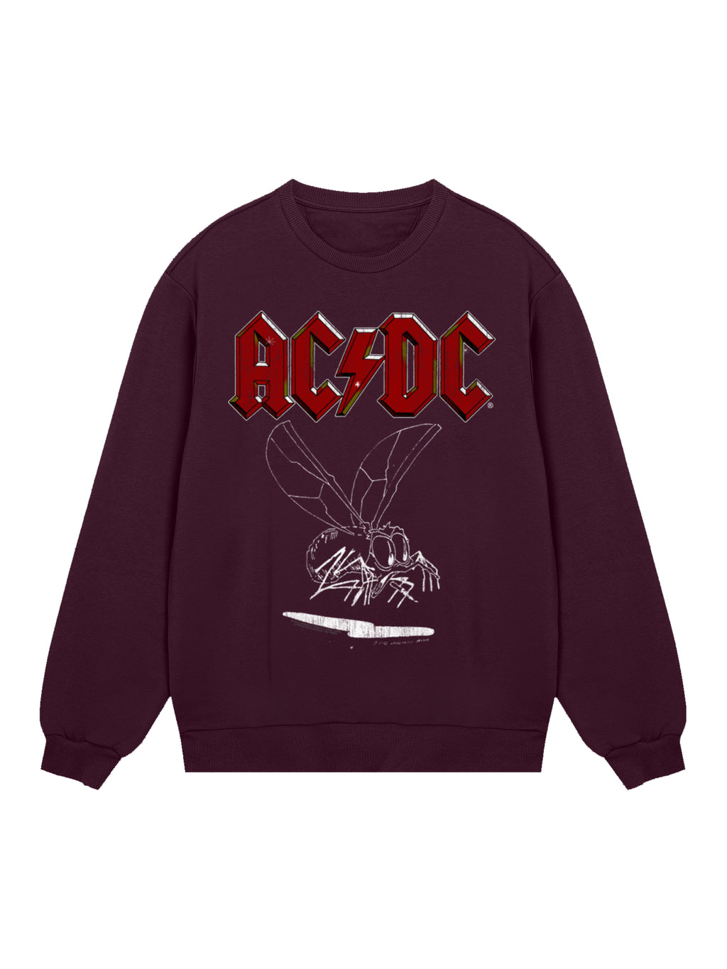 AC / DC Fly on the Wall 1985 Sweat-shirt biologique masculin