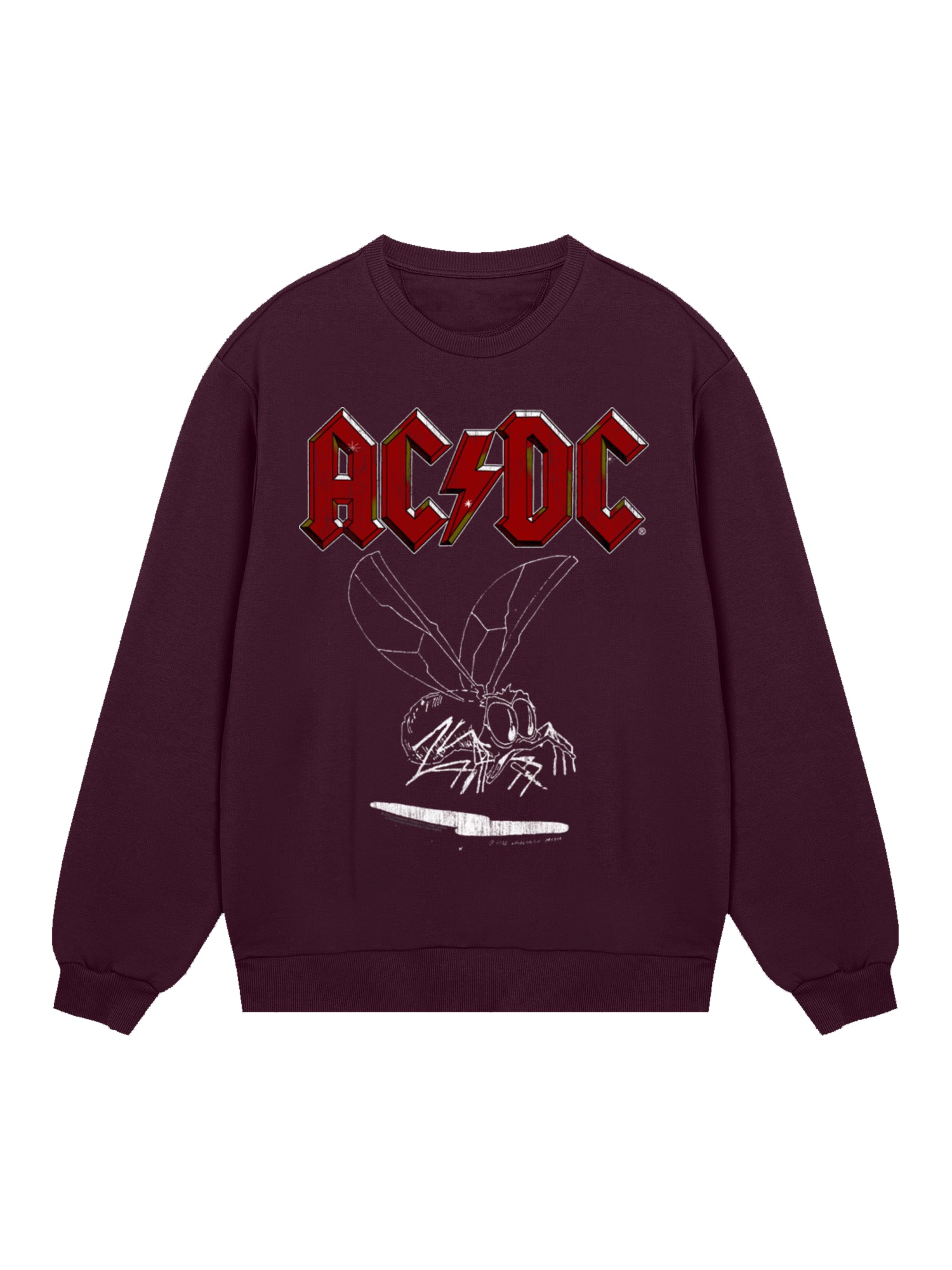 AC / DC Fly on the Wall 1985 Sweat-shirt biologique masculin