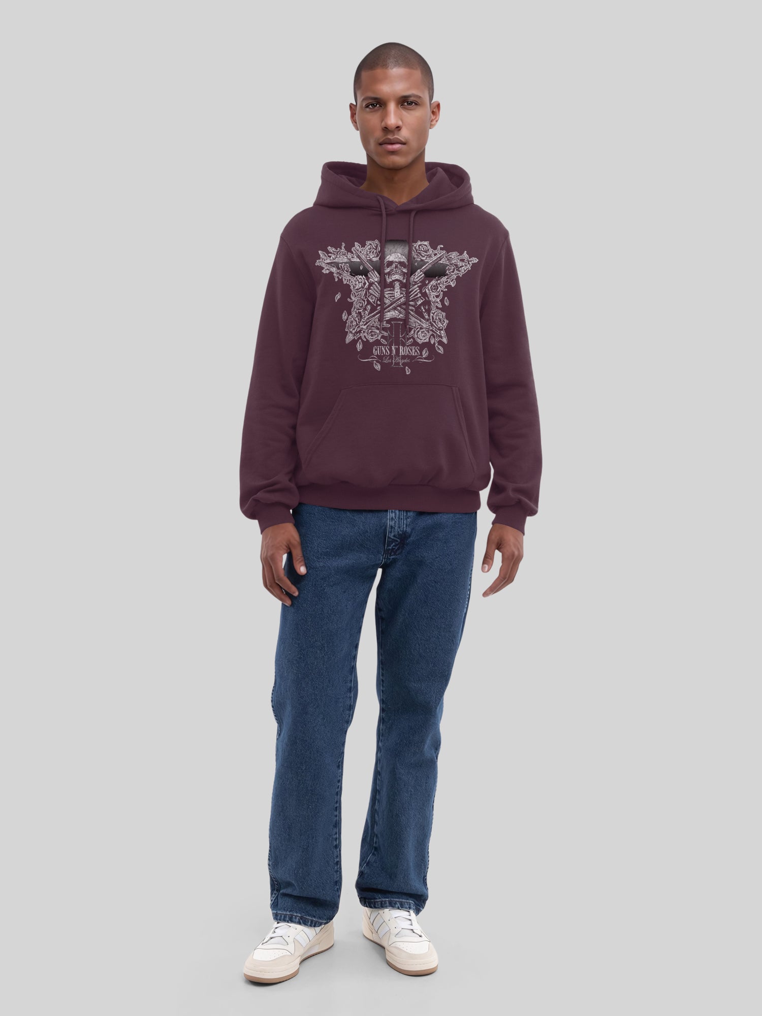 Guns N' Roses Skeleton Guns Herren Kapuzenpullover