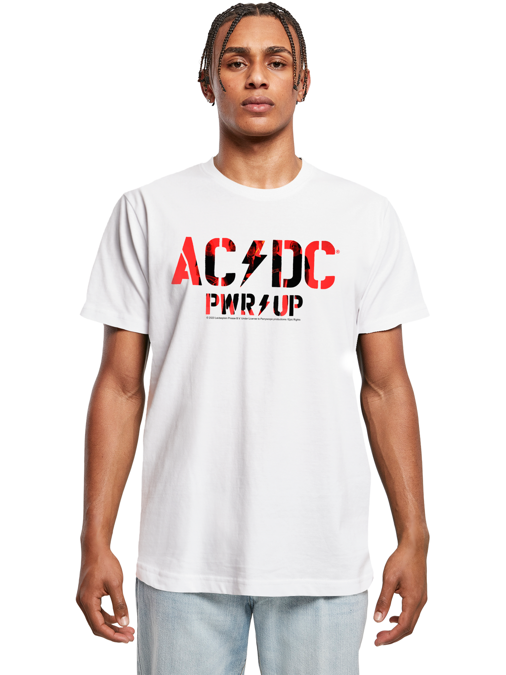 AC/DC PWRUP Photo Logo T-Shirt
