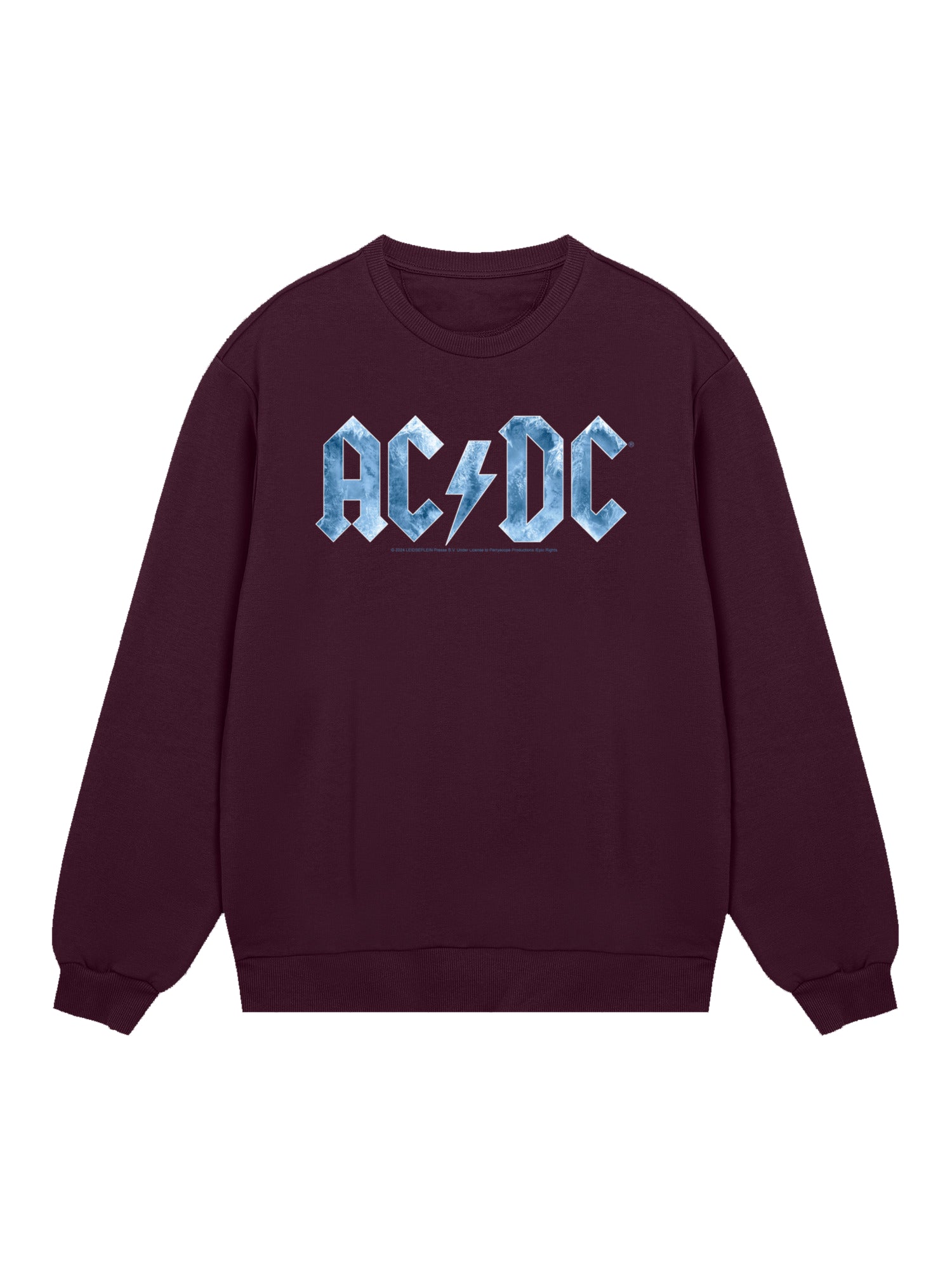 ACDC Blue Ice Logo Herren Sweatshirt
