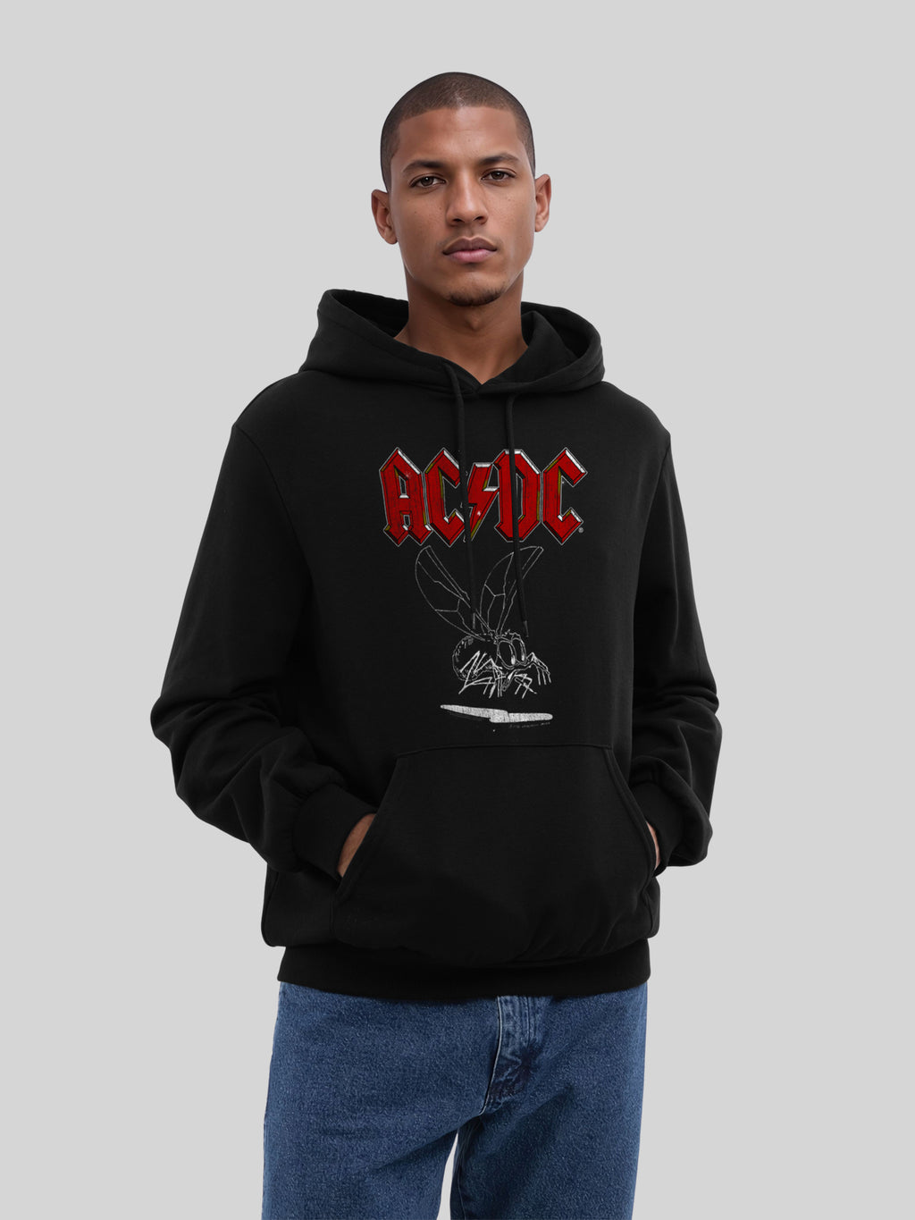 AC / DC Fly on the Wall 1985 Hoodie biologique masculin