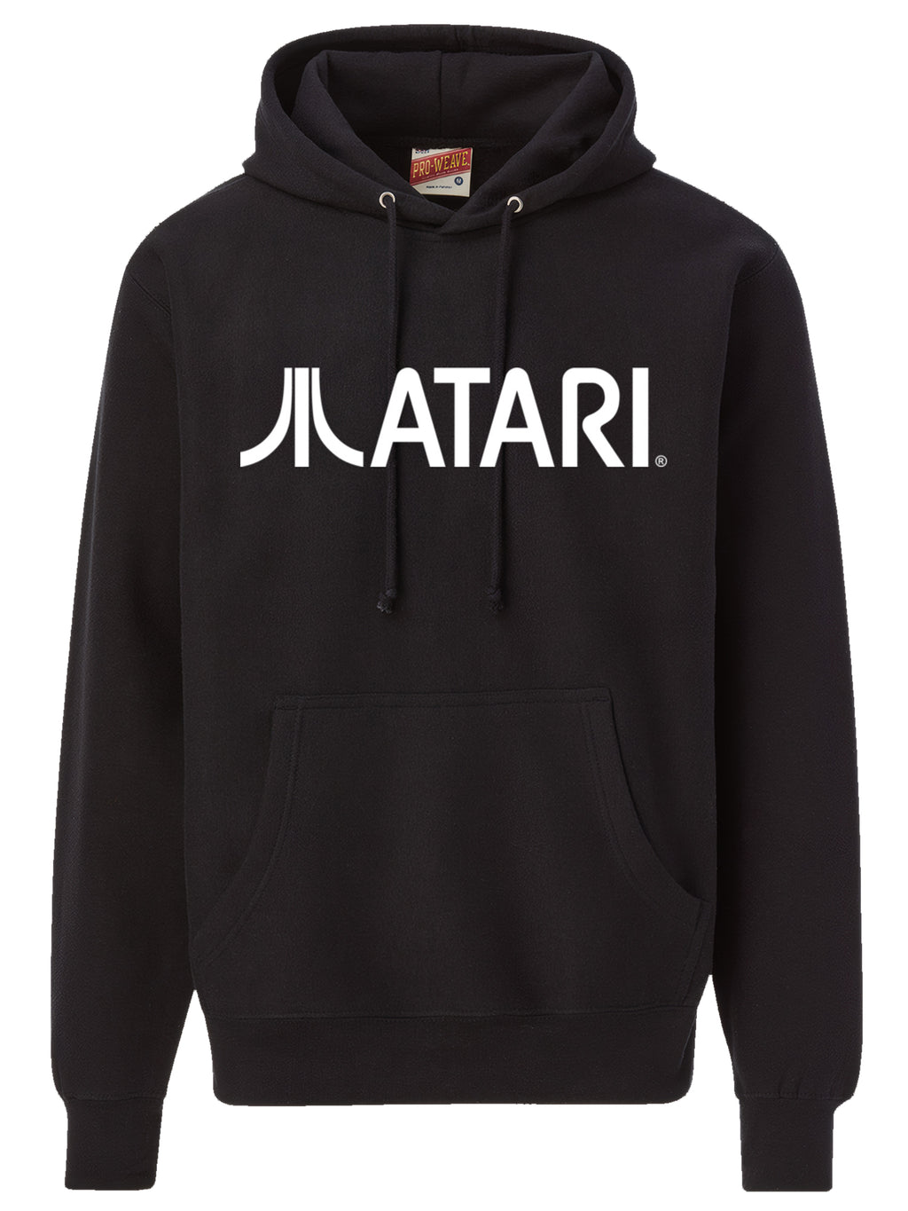 Atari Games Logo White Retro Gaming Horizontal mit Pro-Weave® Hood
